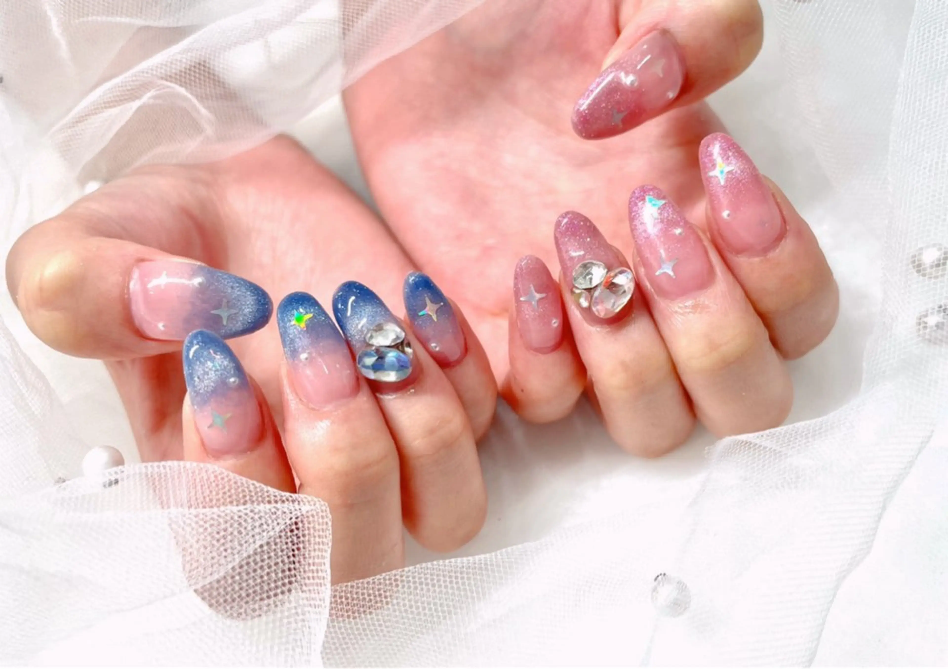 ネイル ゆりか ジョアアンジェ福島のネイルデザイン