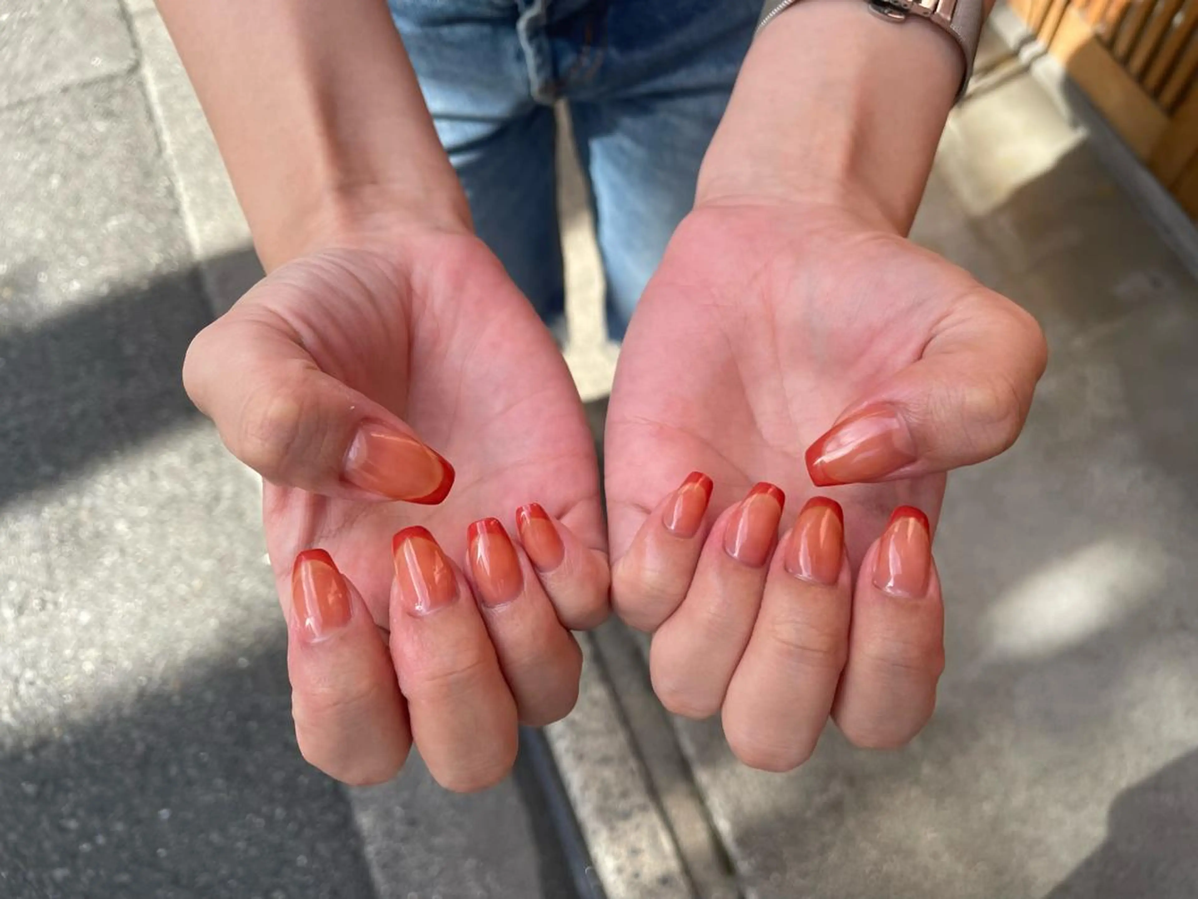 ネイル フレンチネイル ARCHE-OSAKA 心斎橋店所属・ARCHE 心斎橋 常塚のヘアスタイル