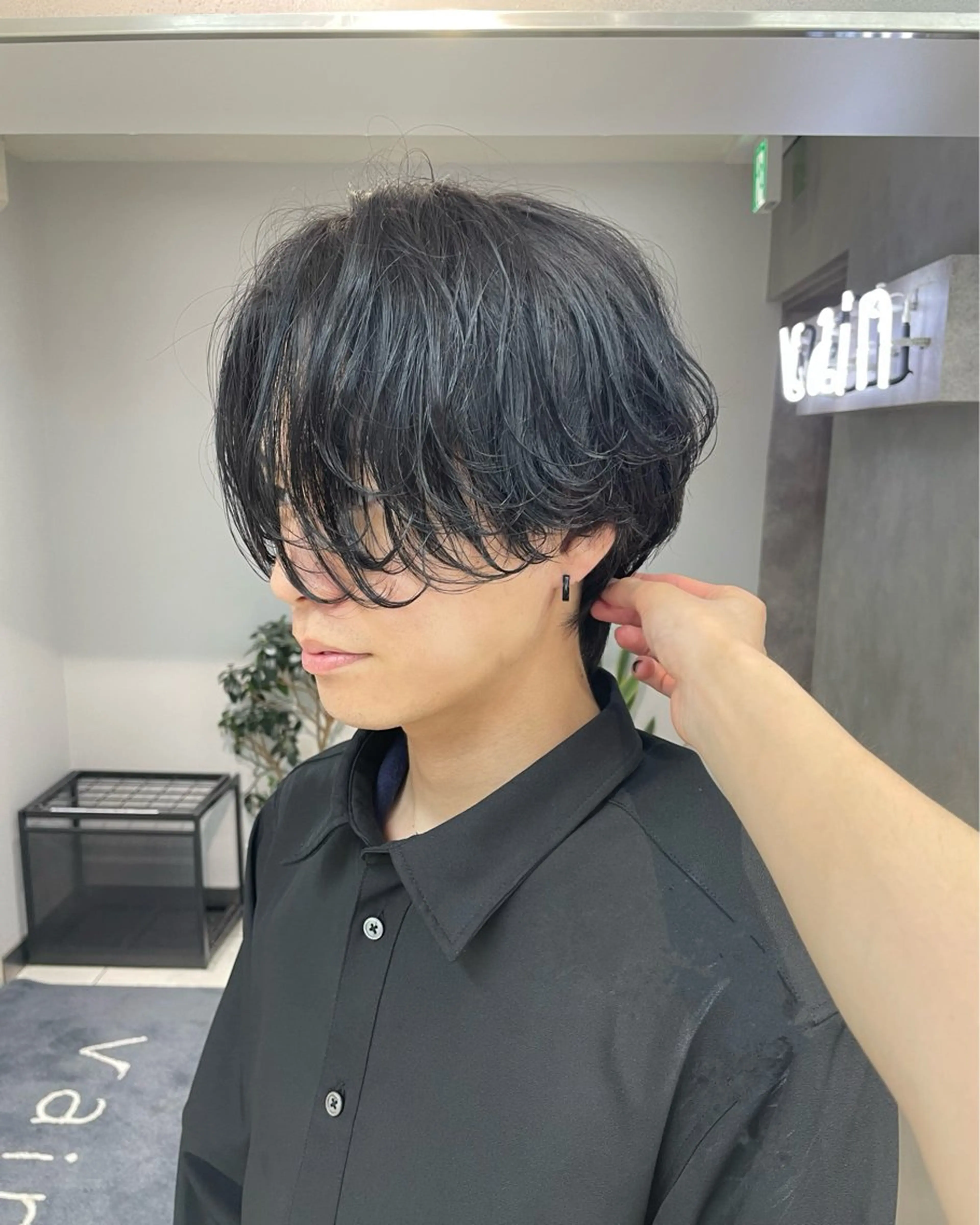 ‪✂︎‬メンズカット+曲がる縮毛矯正🍃(お写真撮らせていただける方限定📸)の写真