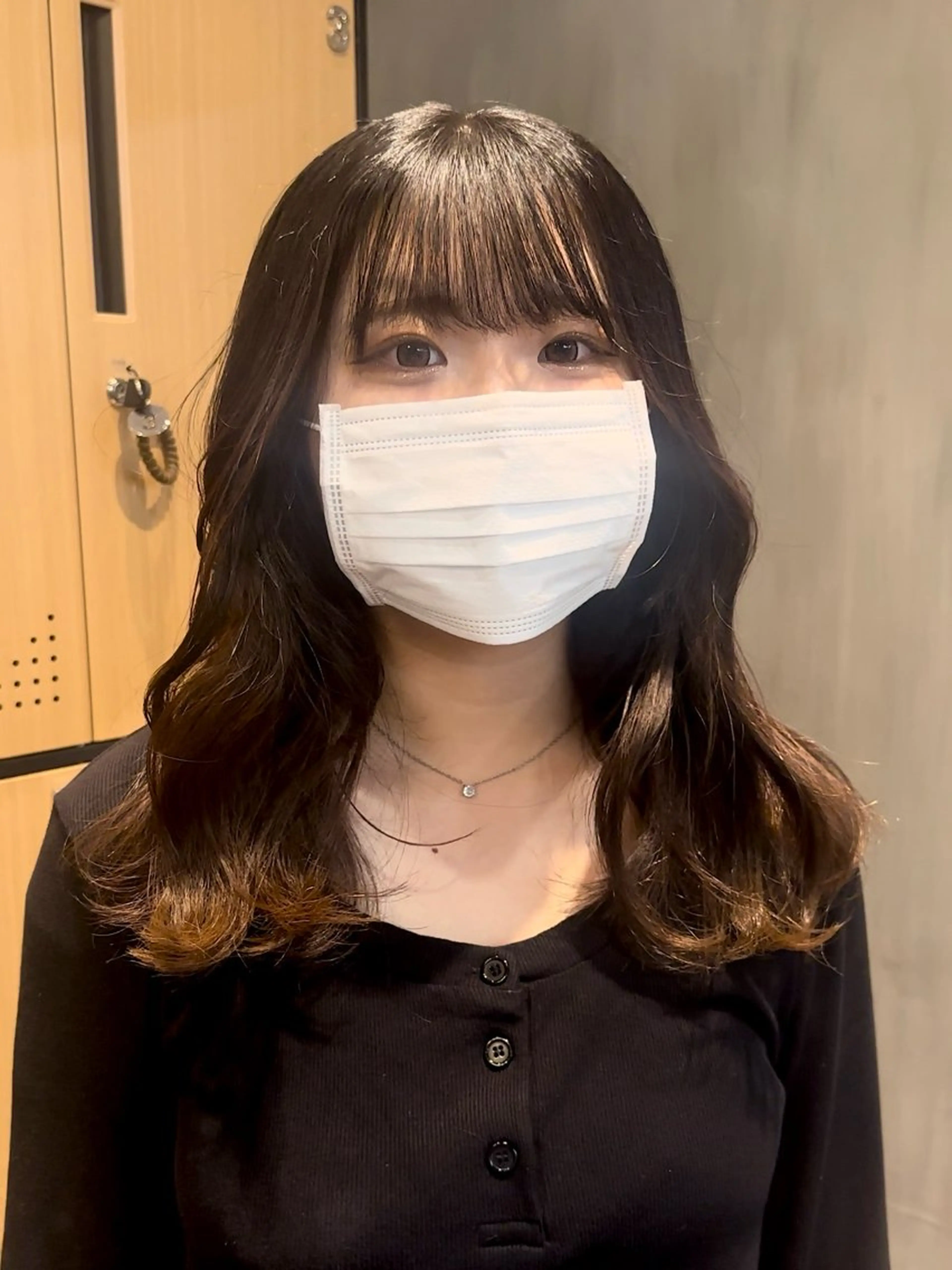 セミロング カット トリートメント 髪質改善/レイヤー/ 艶髪🎀ayaneのヘアスタイル
