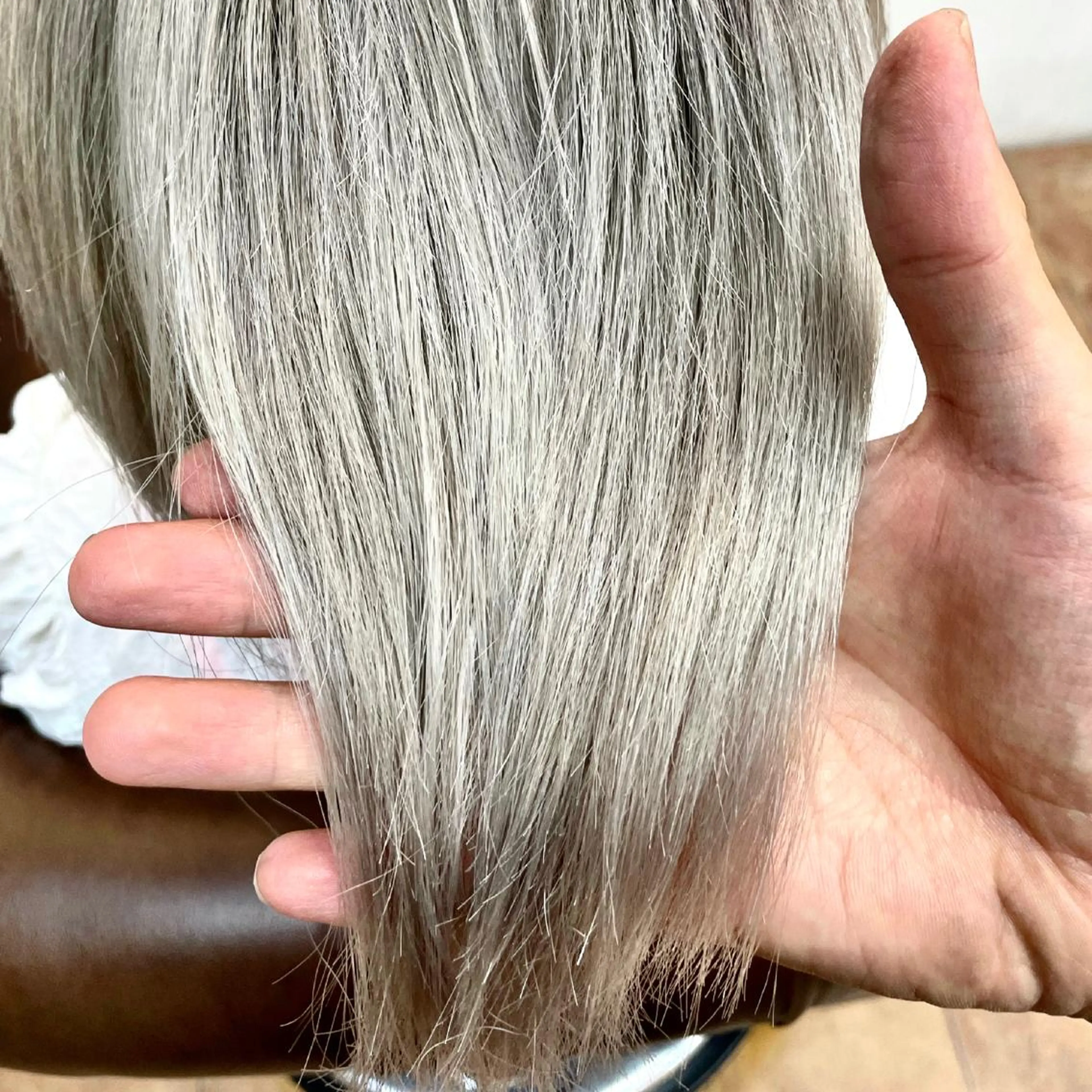 ミディアム カラー トリートメント メンズパーマ 本多のヘアスタイル