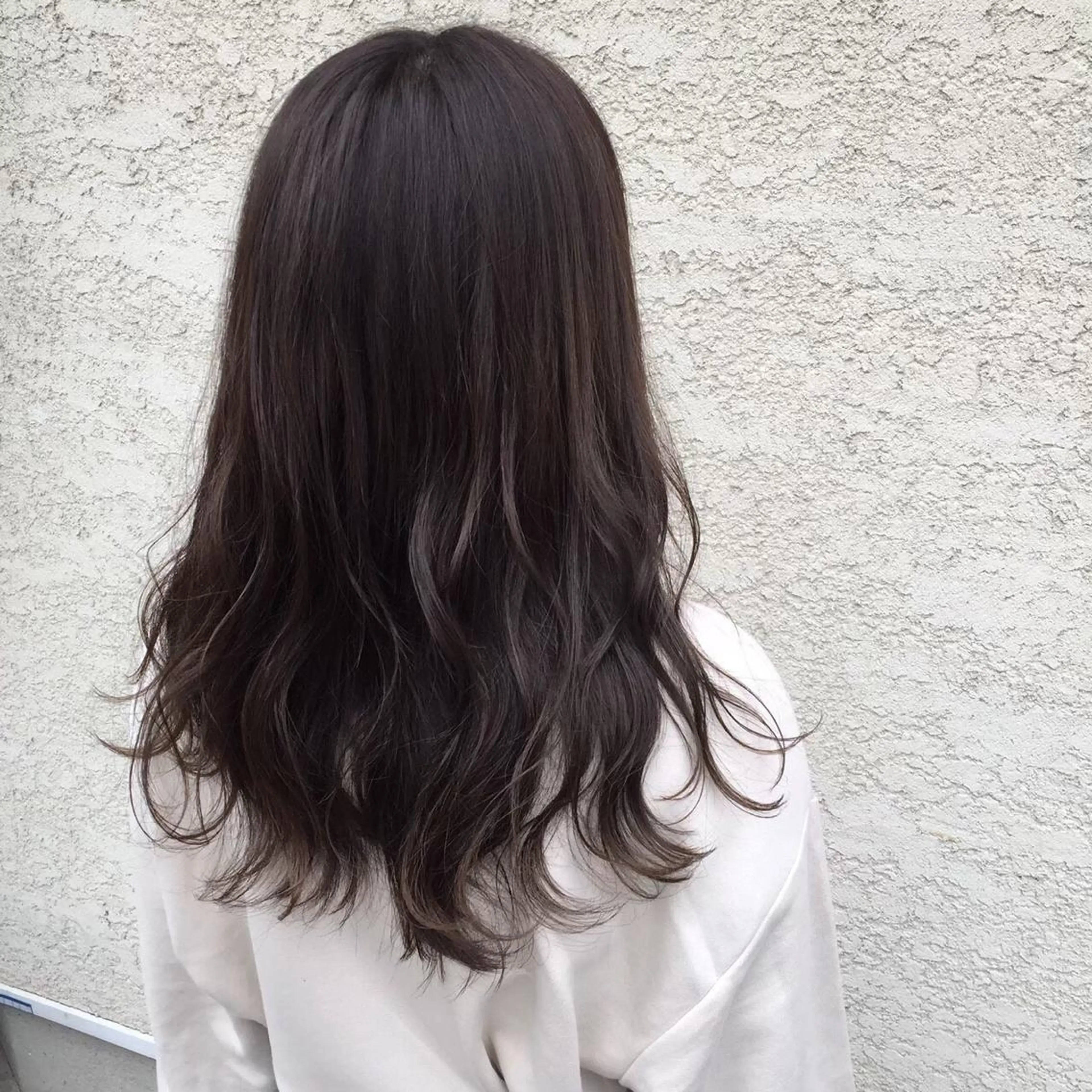 ロング カラー カット ヘアカラー トリートメント 中津/柔らかカラー/ ナガオ　イズミのヘアスタイル