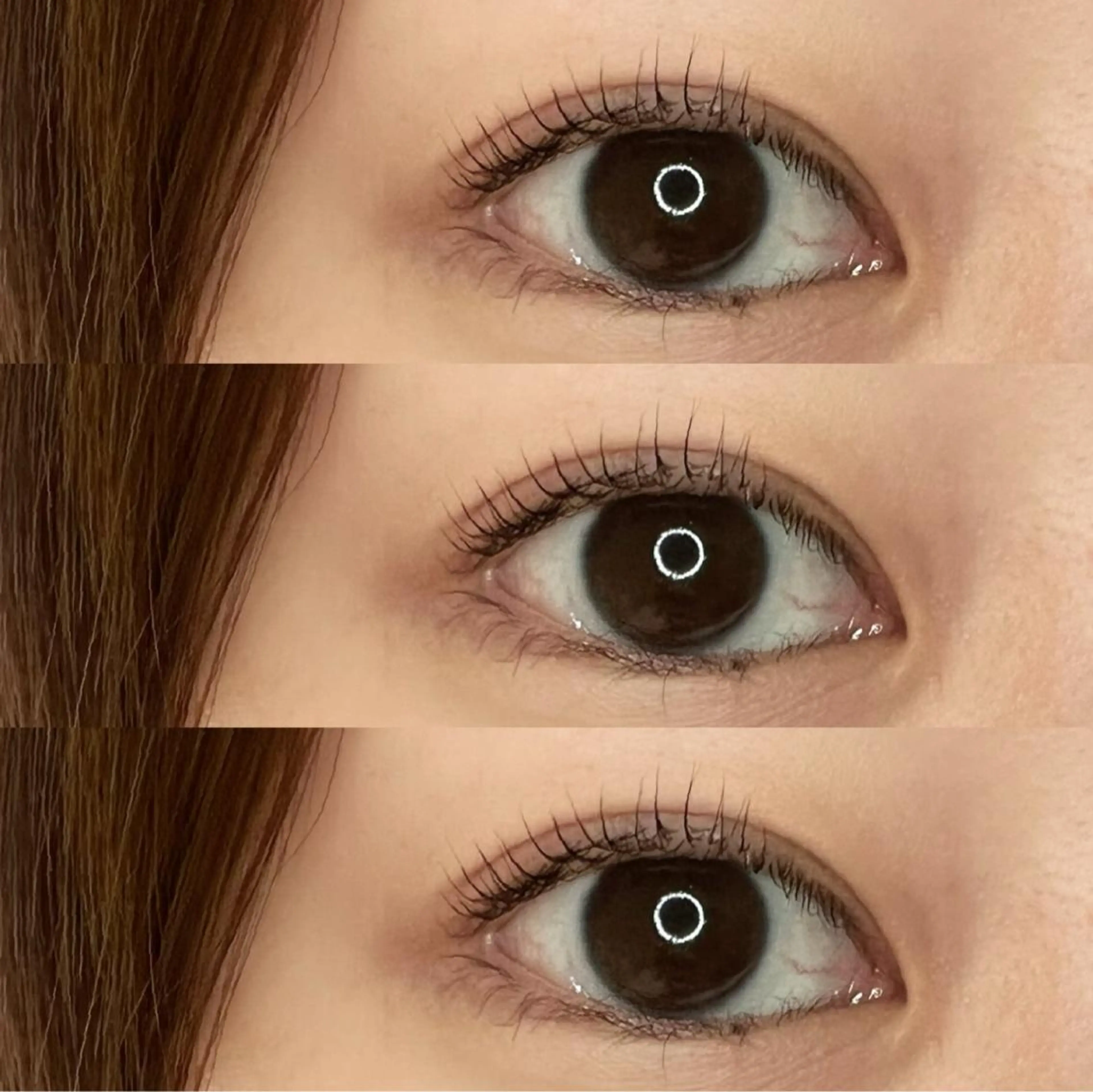 マツエク・マツパ ケラチンラッシュリフト ナチュラル 一重×まつ毛パーマ 🎀立川束感マツエク まゆみ🎀のマツエク・マツパデザイン