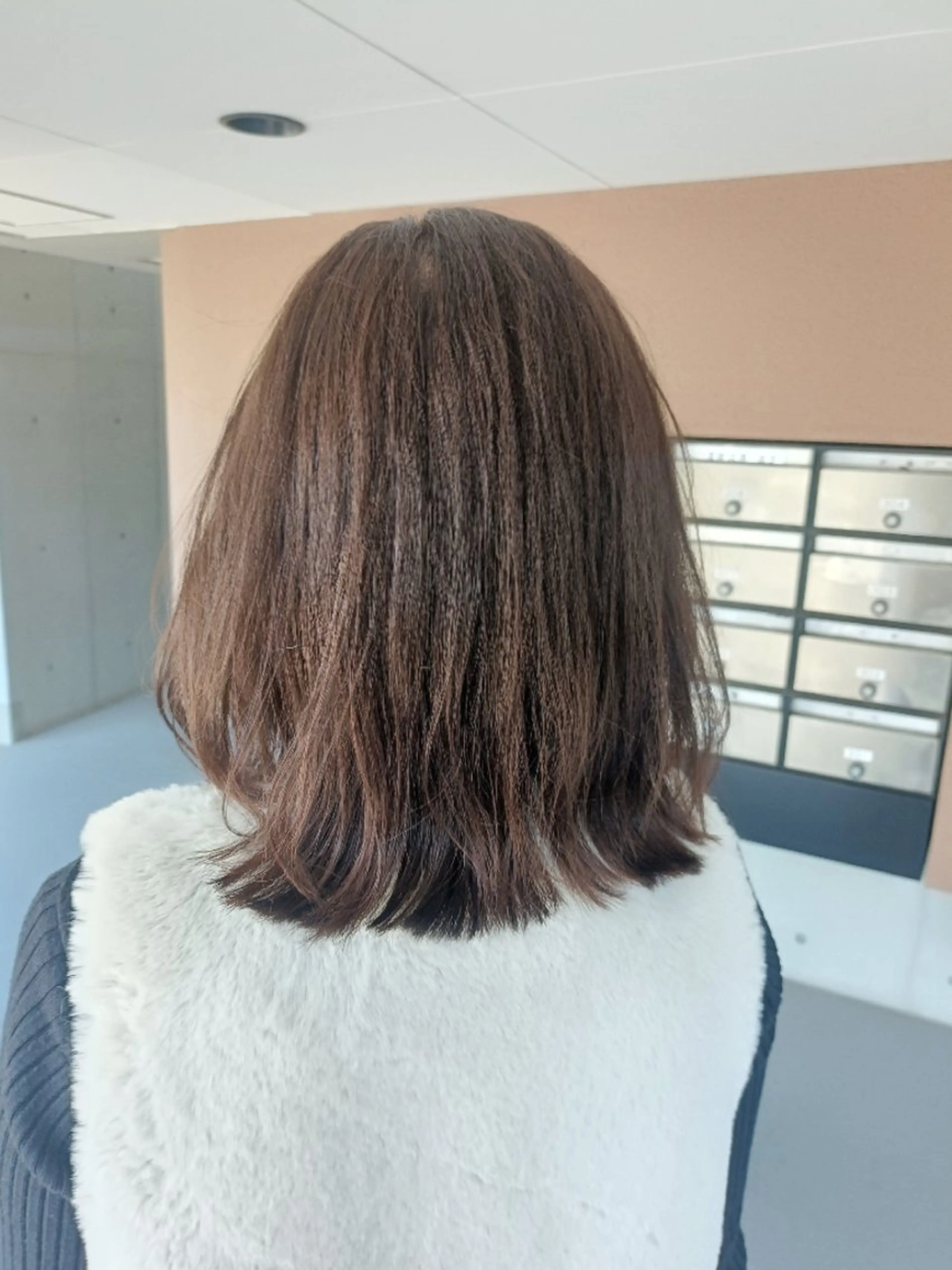 ミディアム カラー くせ毛 カット ヘアカラー ASAKO ✴︎アメリシュシュのヘアスタイル