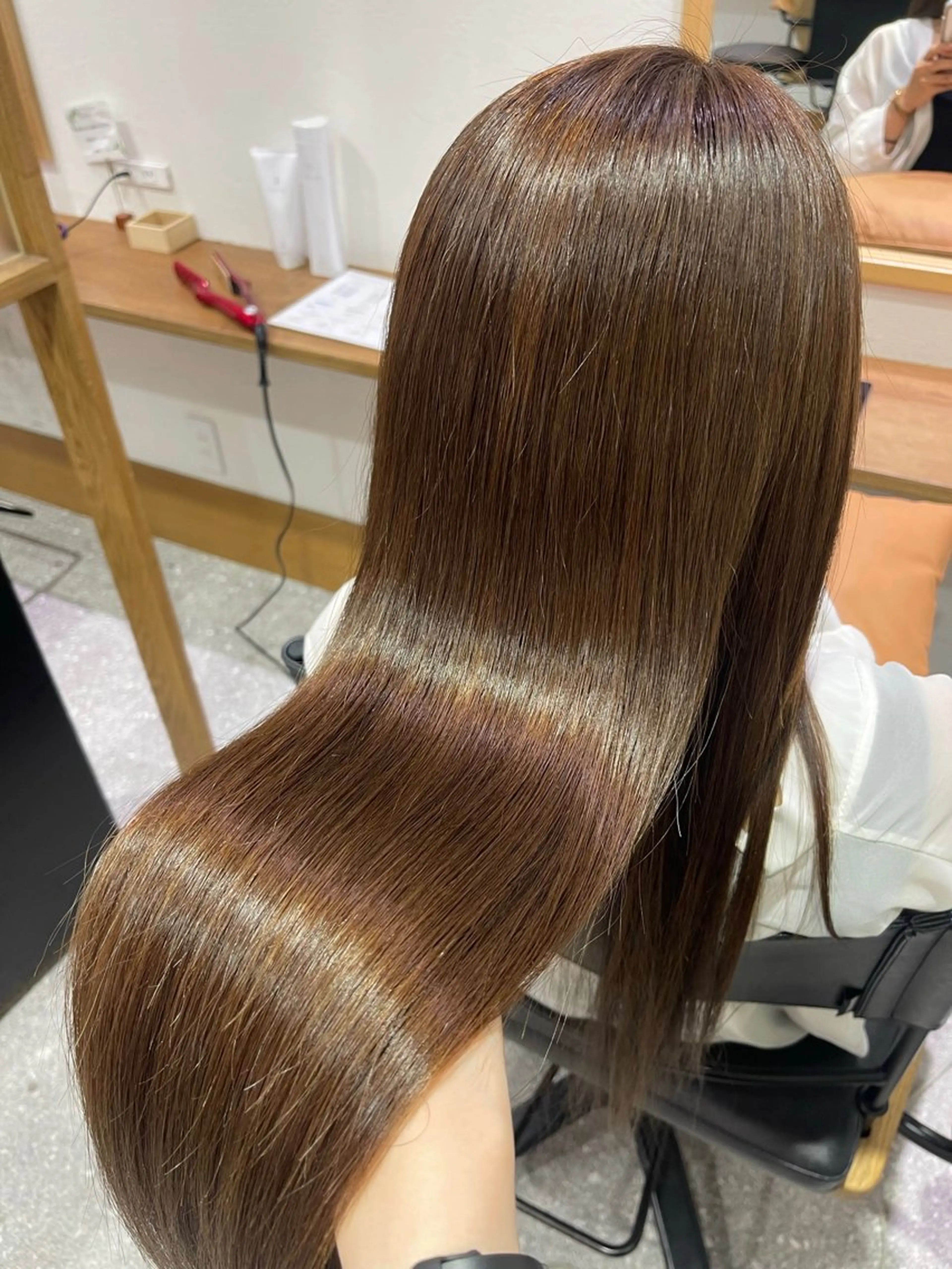ロング カラー きなみ いく🎀透明感カラーのヘアスタイル