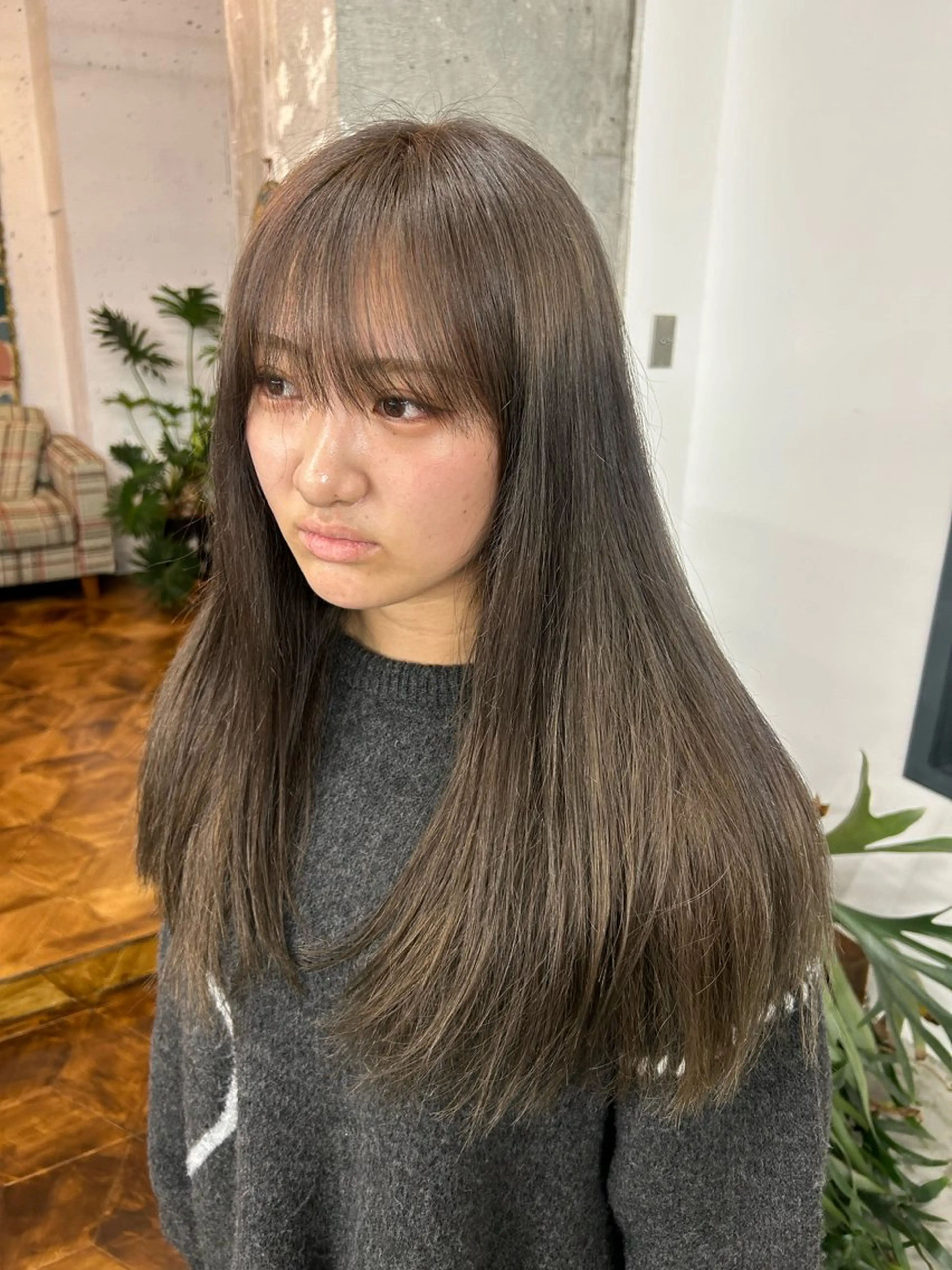 ロング ヘアカラー 🫧透明感カラー🫧 ハシモトタケルのヘアスタイル