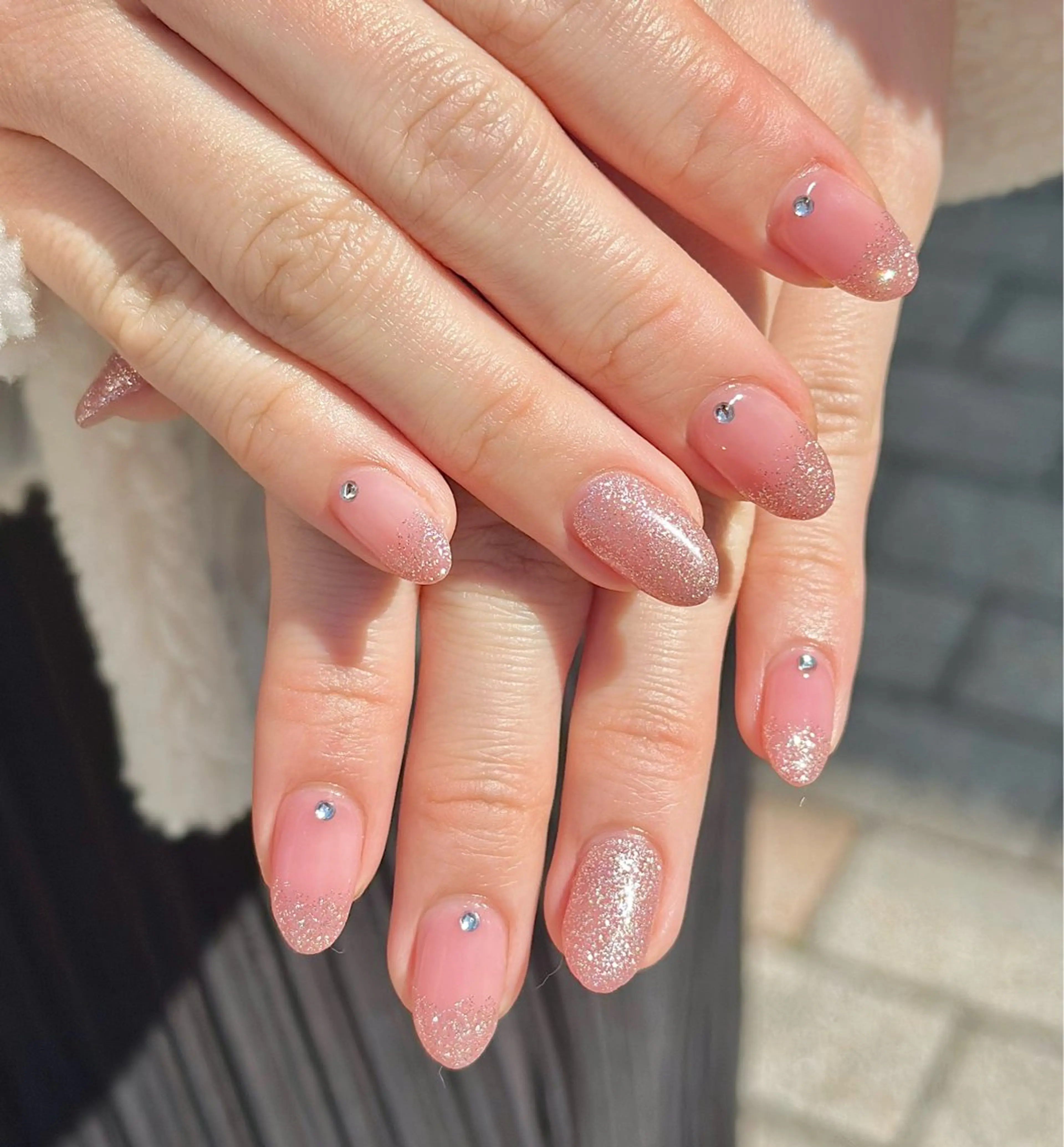 ネイル シンプルネイル ハンドネイル m_nail所属・O Mayaのネイルデザイン