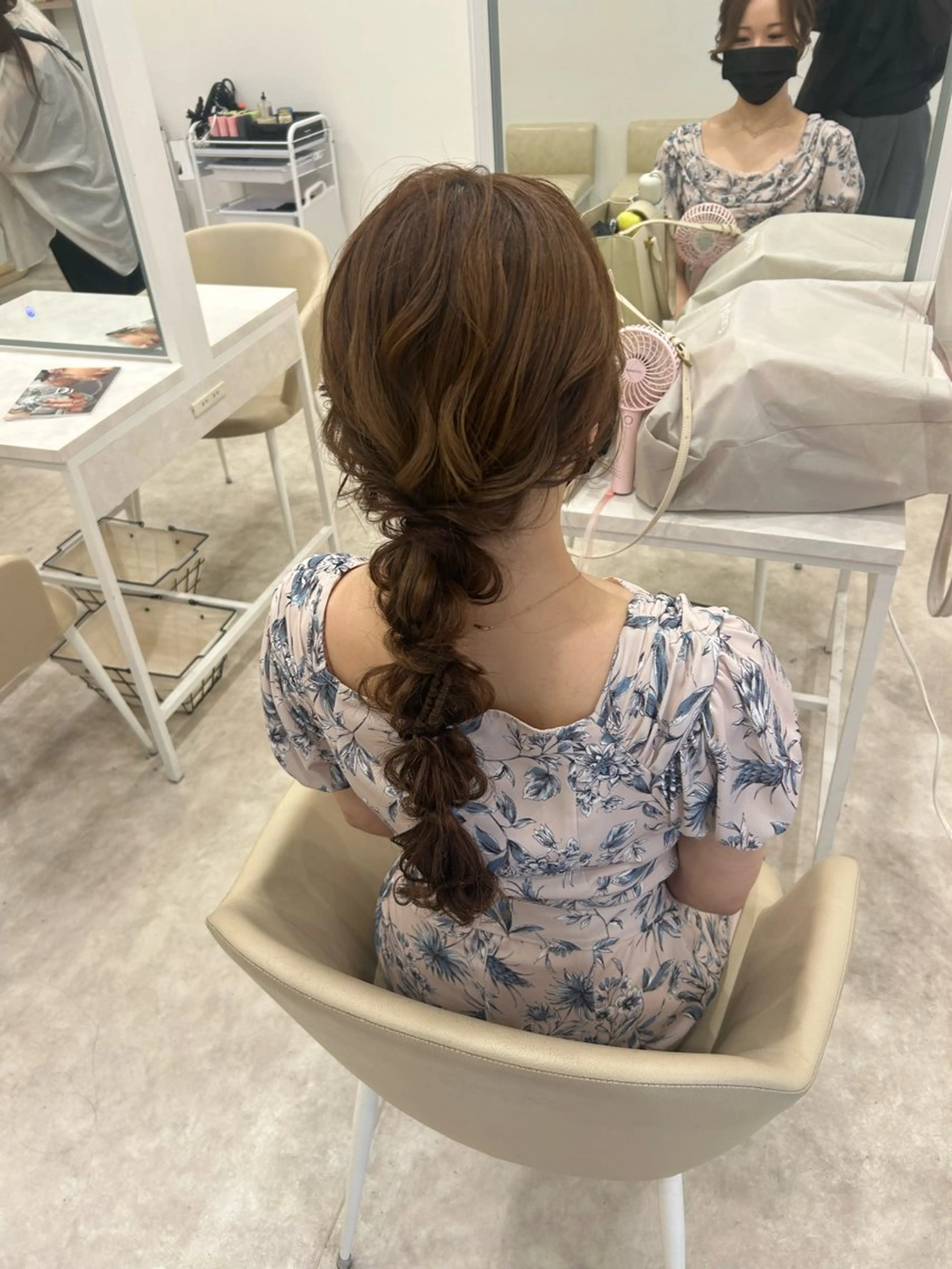 ロング Dityca rst所属・Hirakuni Manakaのヘアスタイル