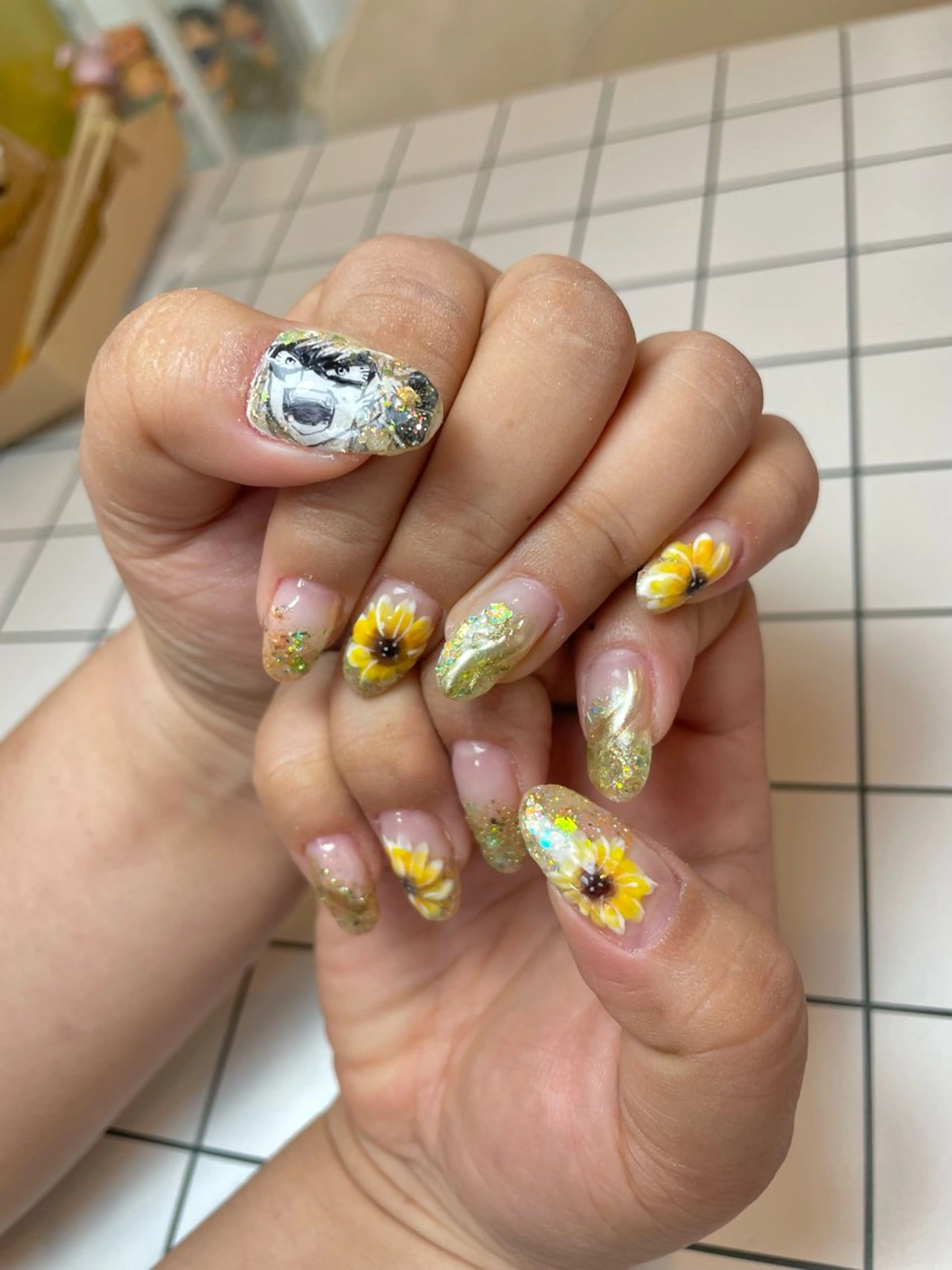 ネイル ラメ(グリッター) nail salon POPPYのネイルデザイン
