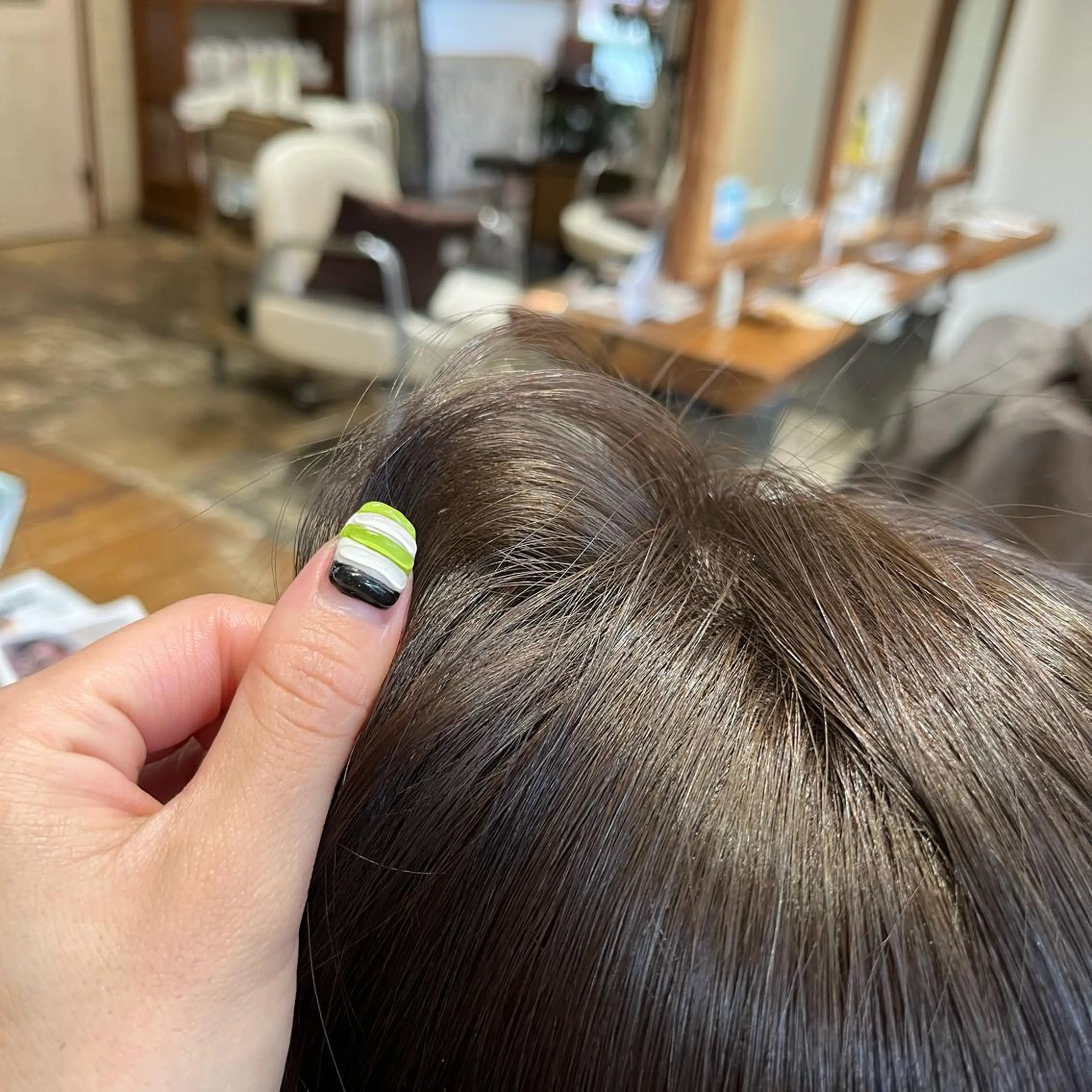 ロング カット ヘアカラー トリートメント ヘッドスパ putri店長 和田鈴采のヘアスタイル