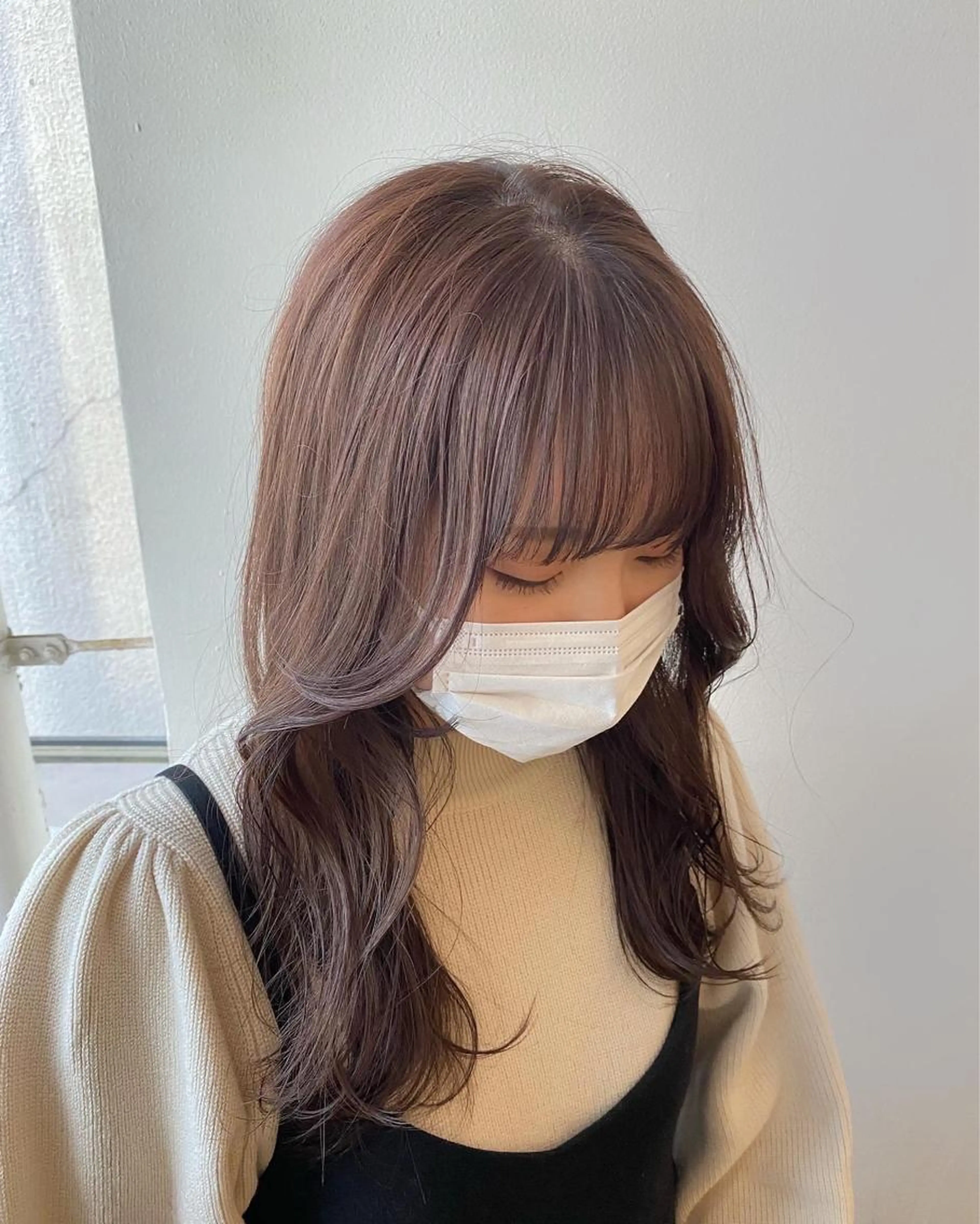 🌸ナチュラル上品レイヤーカット＋艶感カラー＋サービストリートメントの写真