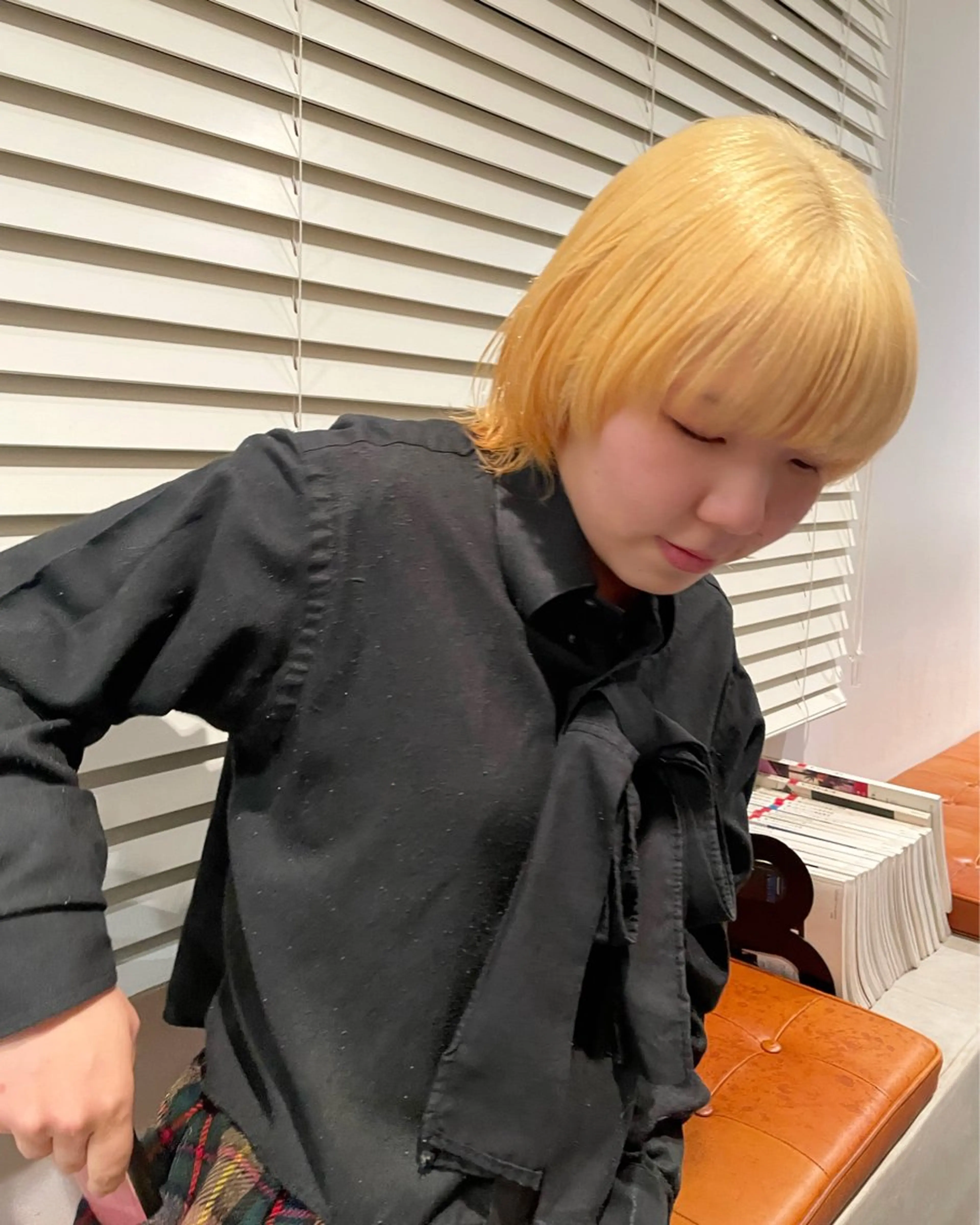 ショート カラー カット ヘアカラー トリートメント 優 作のヘアスタイル