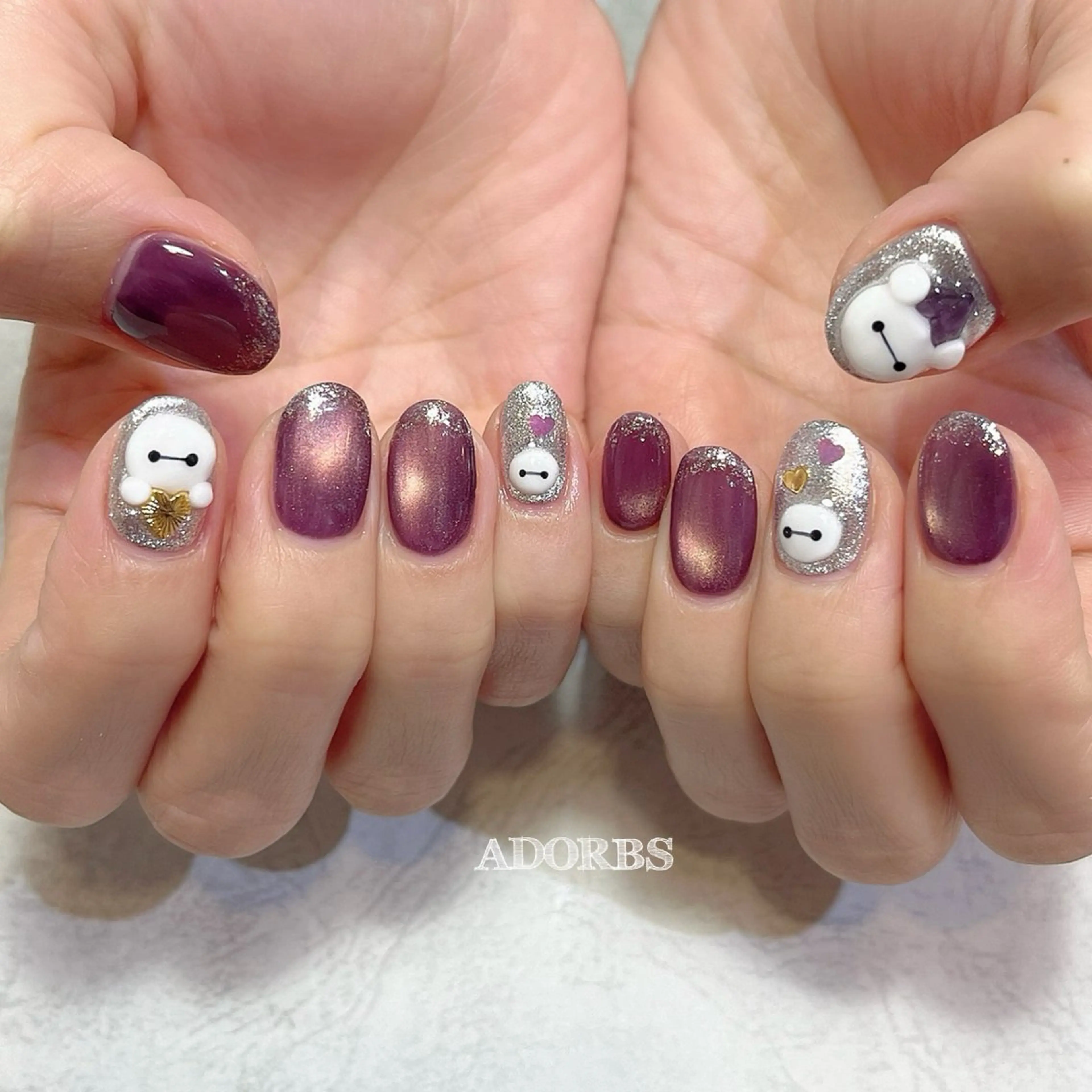 ネイル アートネイル ハンドネイル ADORBS ✩上福岡Ranranのネイルデザイン