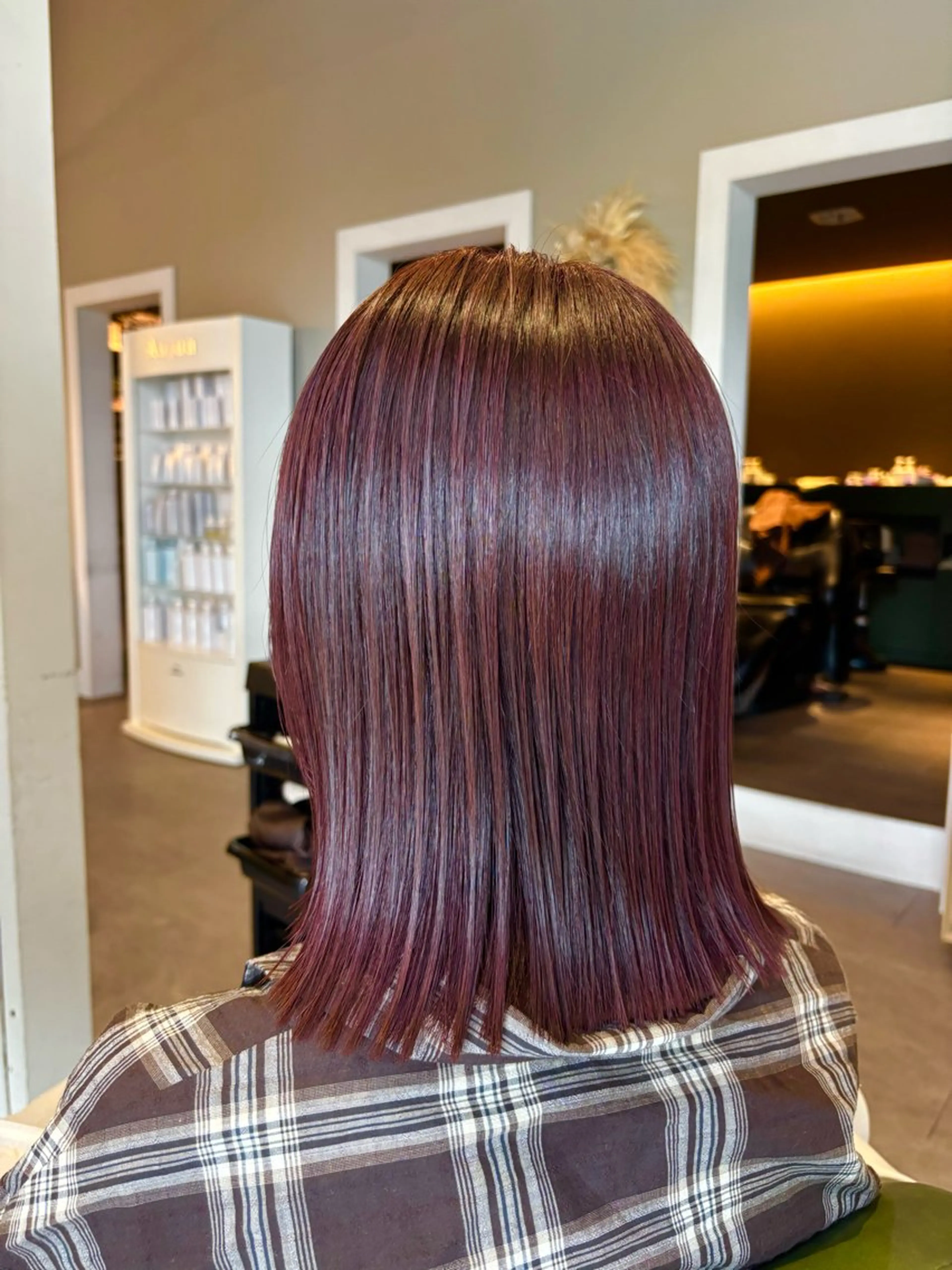ミディアム カラー レシェル桑名店所属・レシェル桑名店 RINAのヘアスタイル