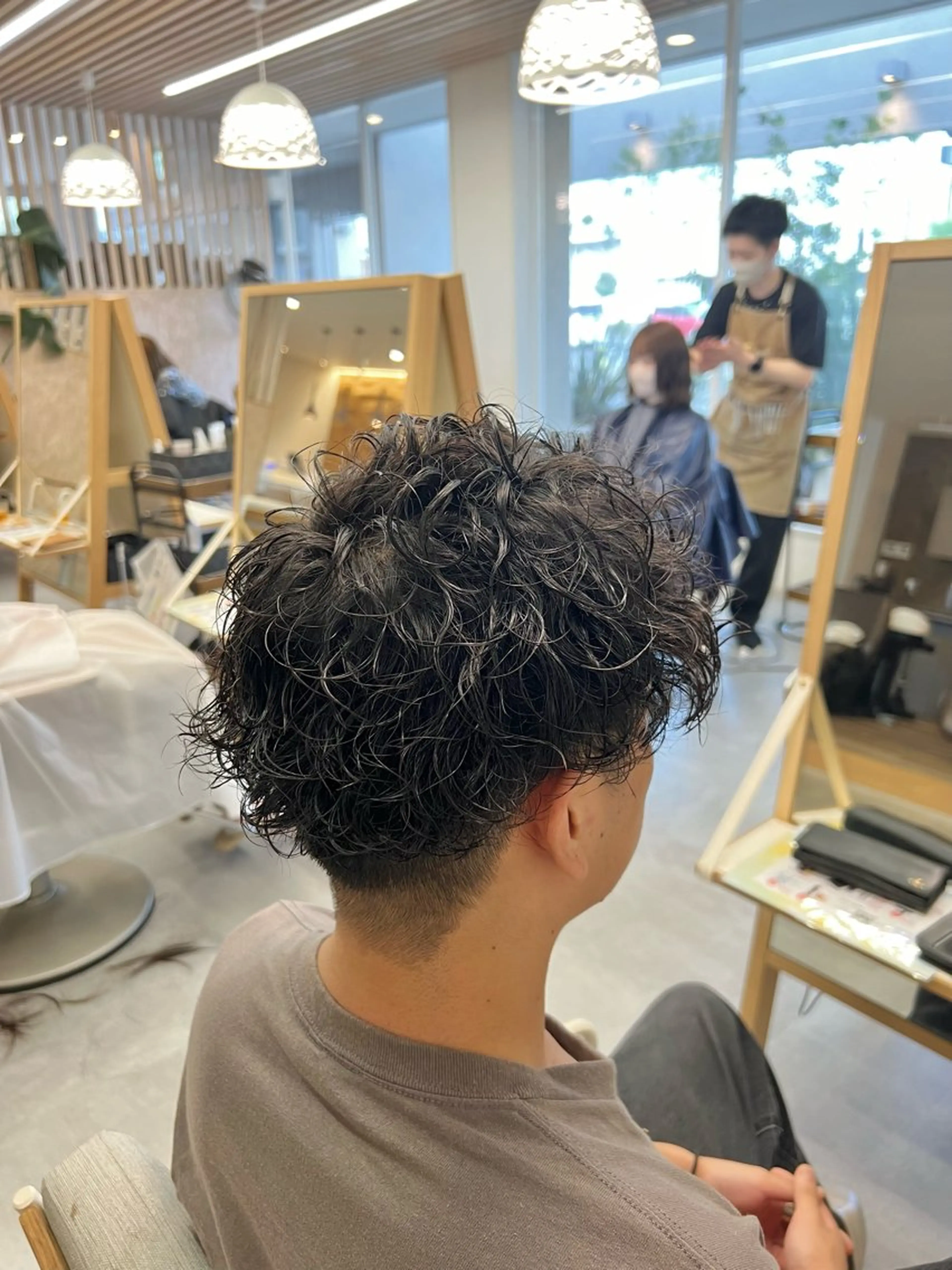 メンズ パーマ トリートメント TRUTH上野店/ カズヤ‎🤍💫のヘアスタイル