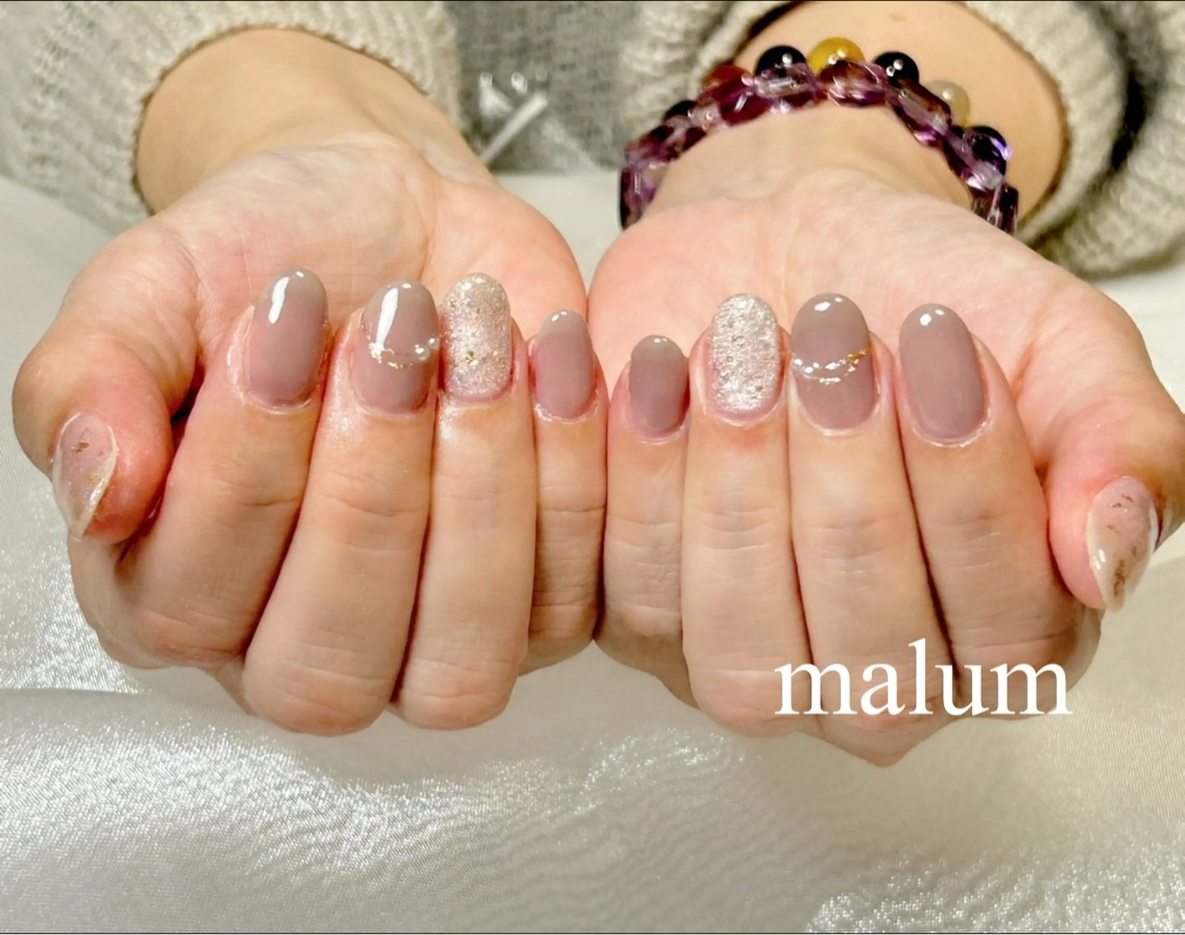 ネイル ハンドネイル malum nailのネイルデザイン