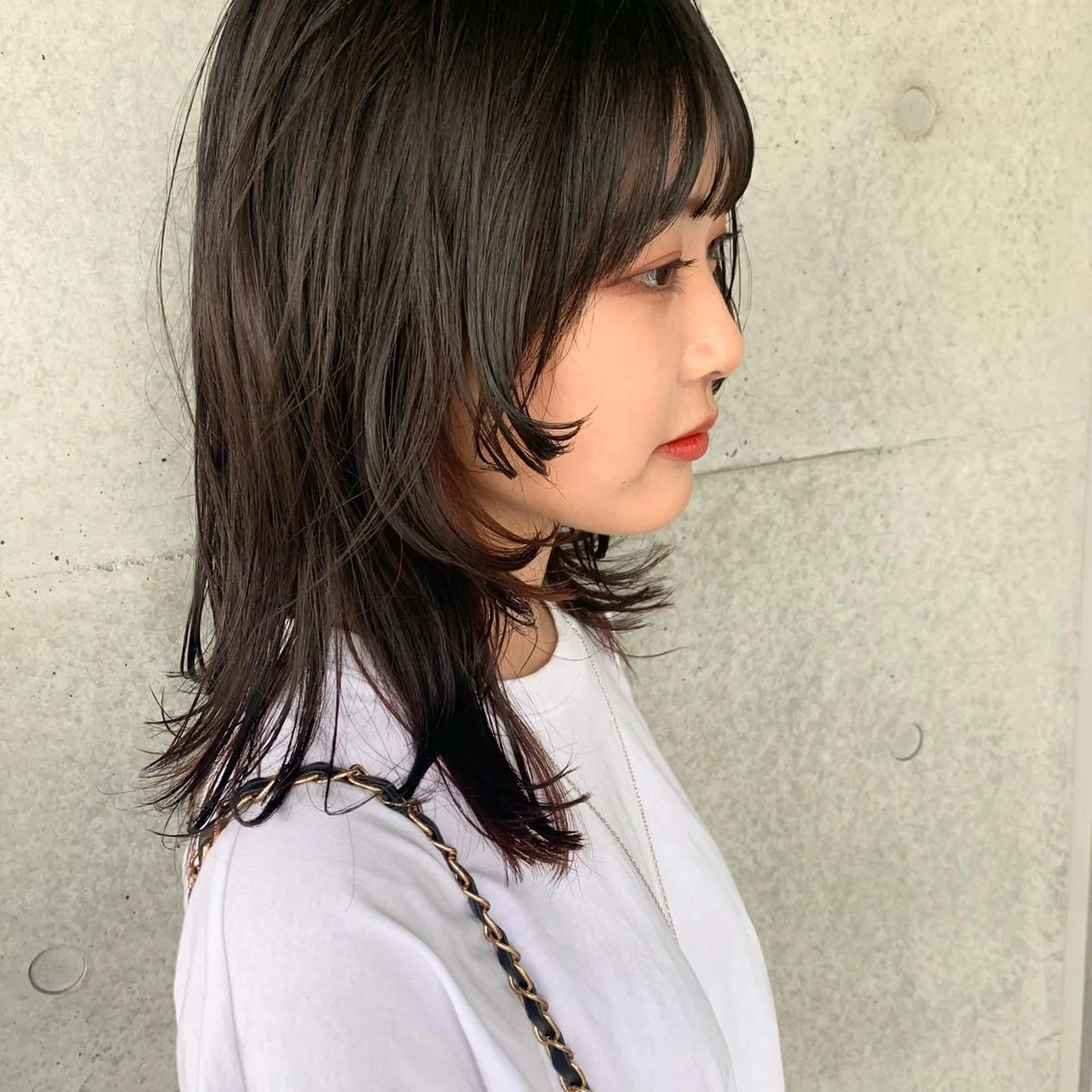 ミディアム ウルフカット 高円寺 🎨manami🎨のヘアスタイル