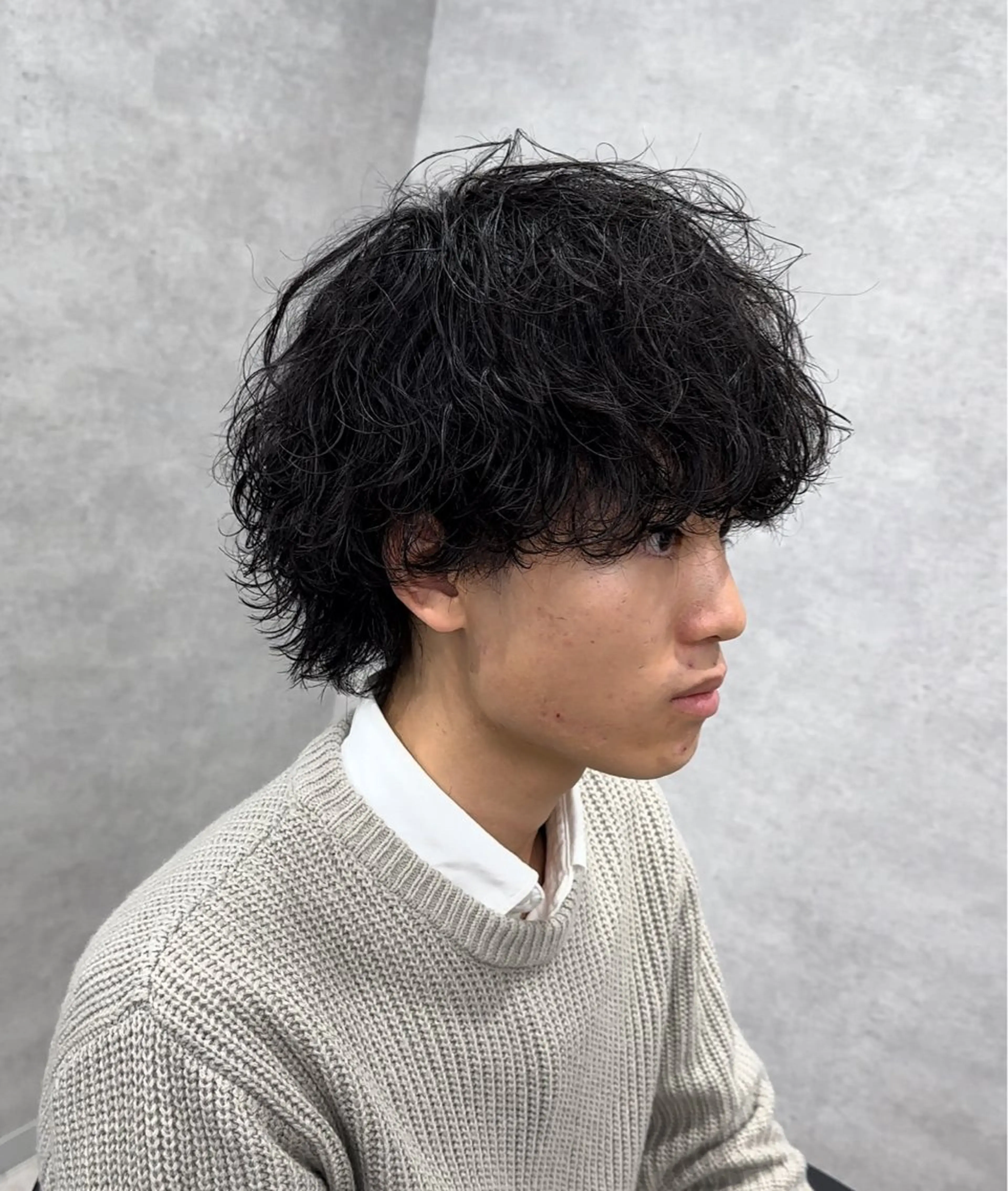パーマ メンズ カット パーマ 🌟あゆ🌟 女子ウケスタイルのヘアスタイル