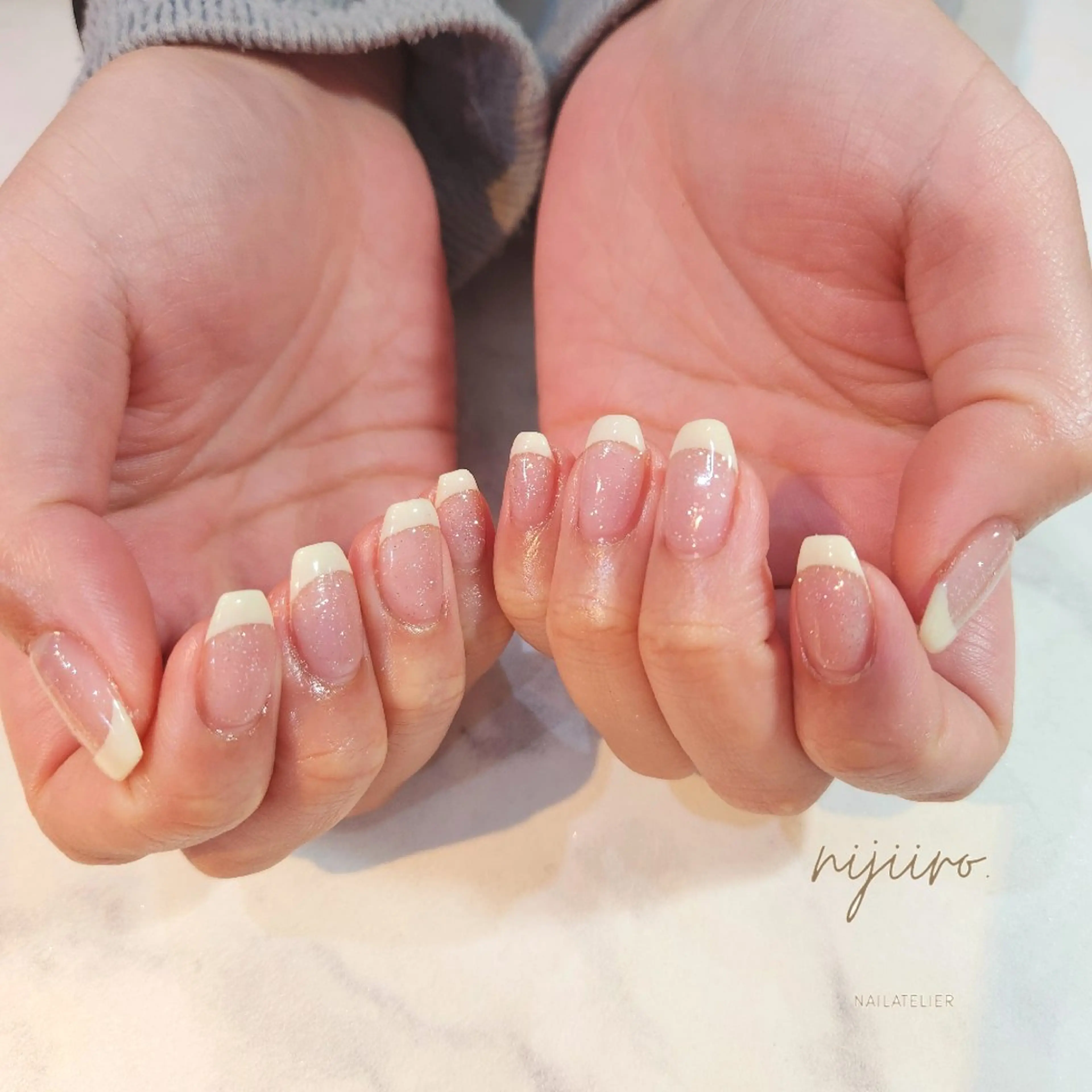 ネイル ハンドネイル nailatelier nijiiro.所属・nijiiro🌈 サトウのネイルデザイン