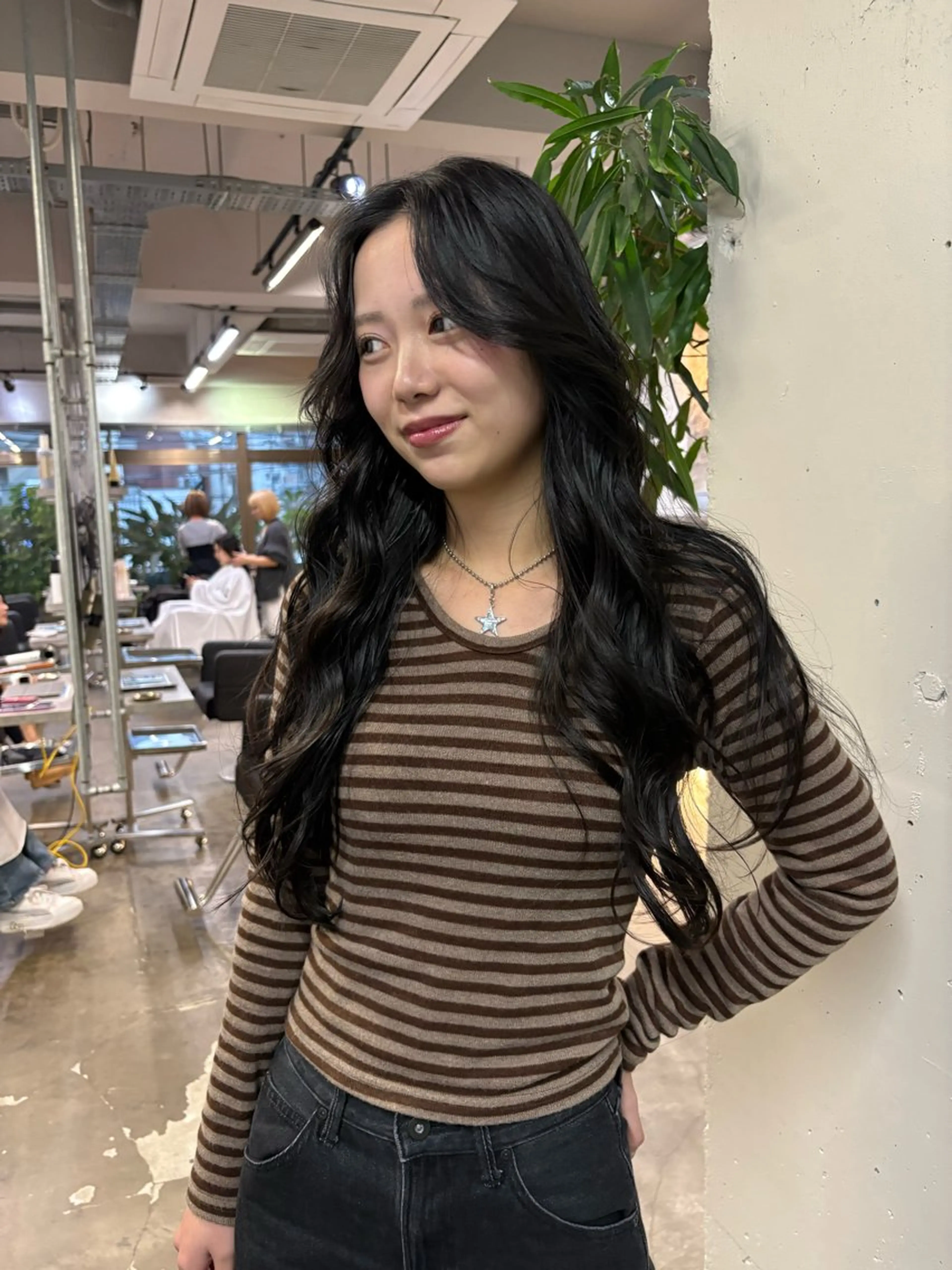 ロング カラー ヘアカラー ロングレイヤー ¥0🎀MEIのヘアスタイル