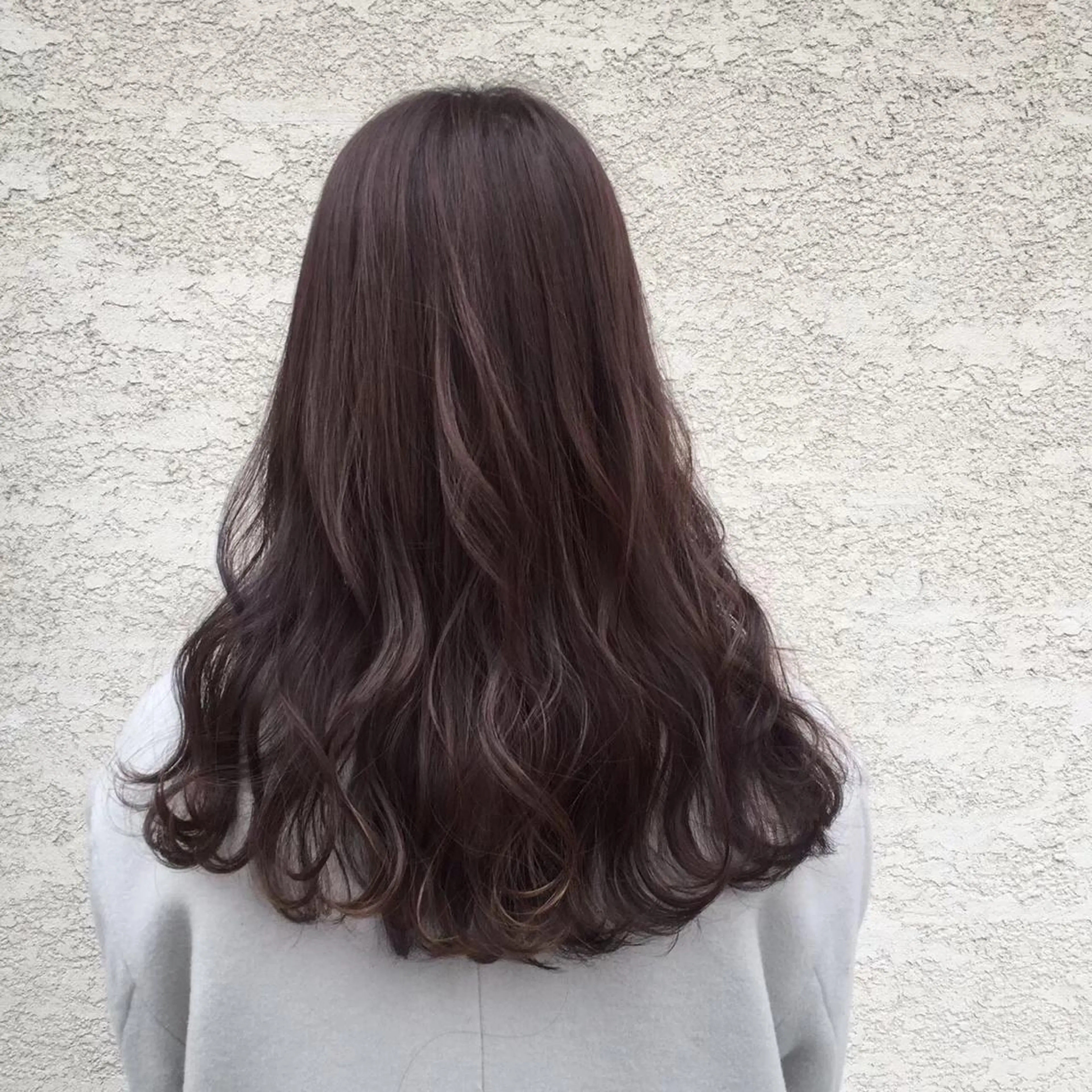 ロング カラー カット ヘアカラー トリートメント 中津/柔らかカラー/ ナガオ　イズミのヘアスタイル