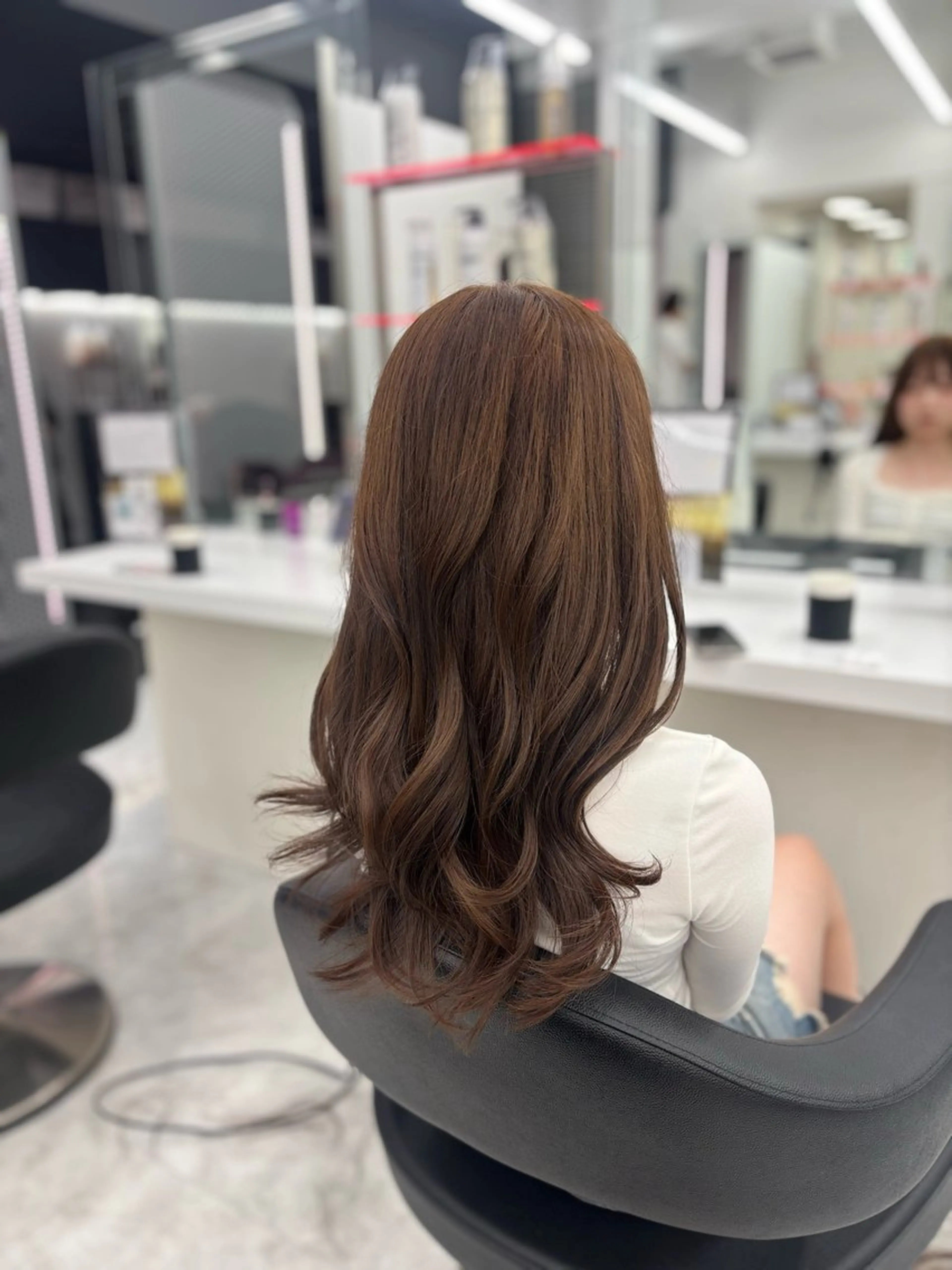 ロング カラー ヘアカラー トリートメント 🤍レイヤー/顔周り /hirari🤍のヘアスタイル