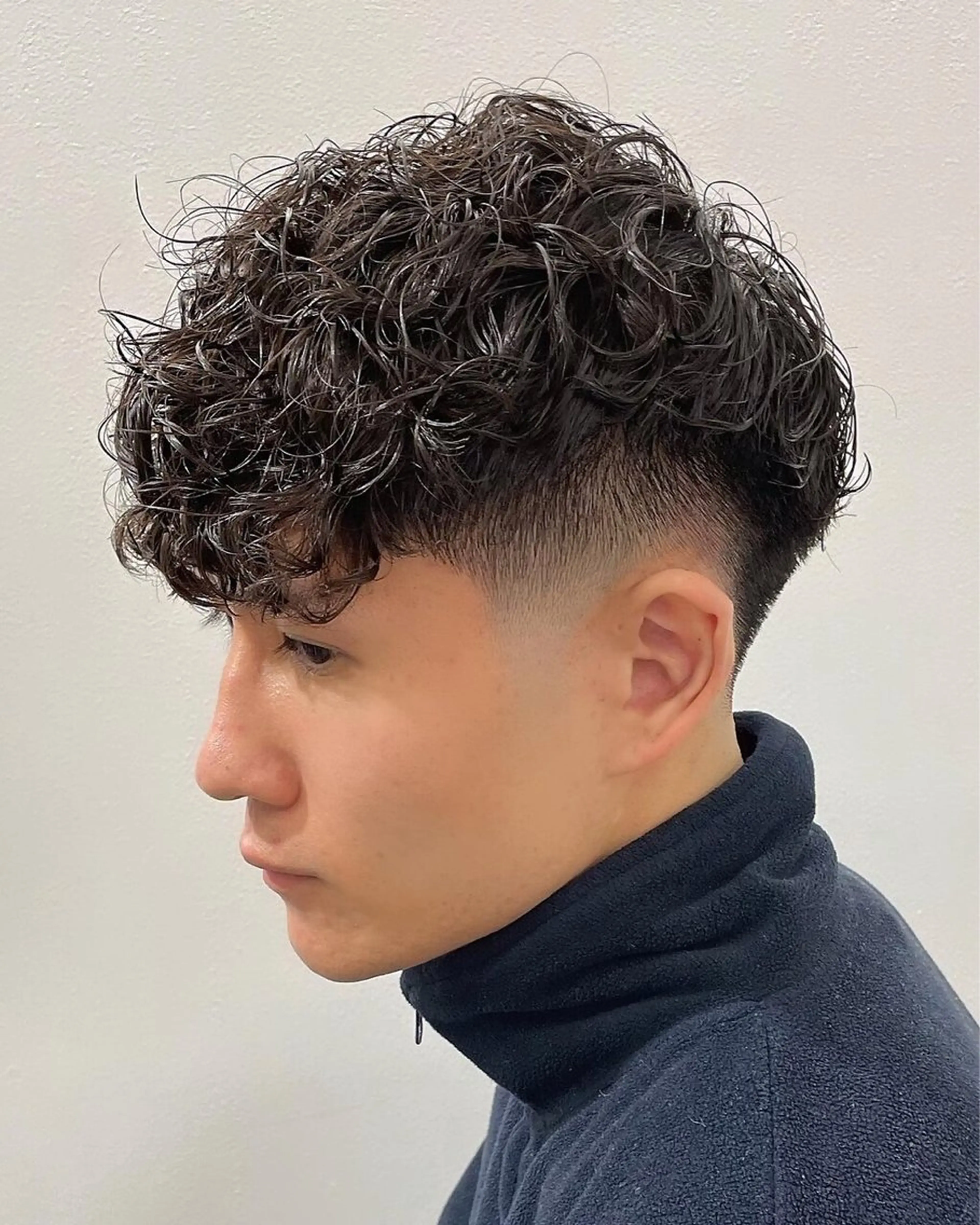 パーマ メンズ カット パーマ fifth天神メンズ パーマ職人/山口皓大のヘアスタイル