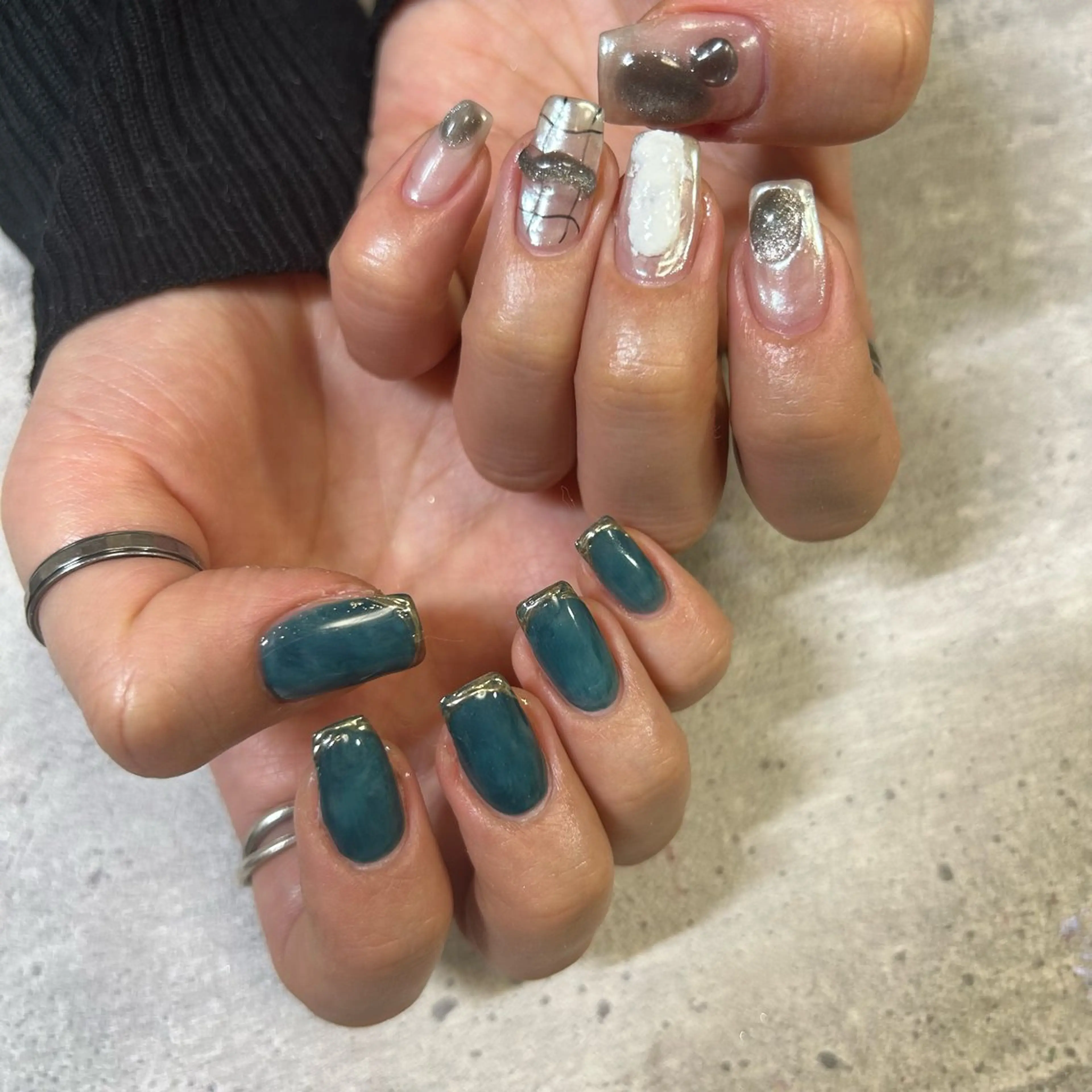 ネイル ハンドネイル ハンドケア 今福鶴見ネイル 8(ｴｲﾄ)のネイルデザイン