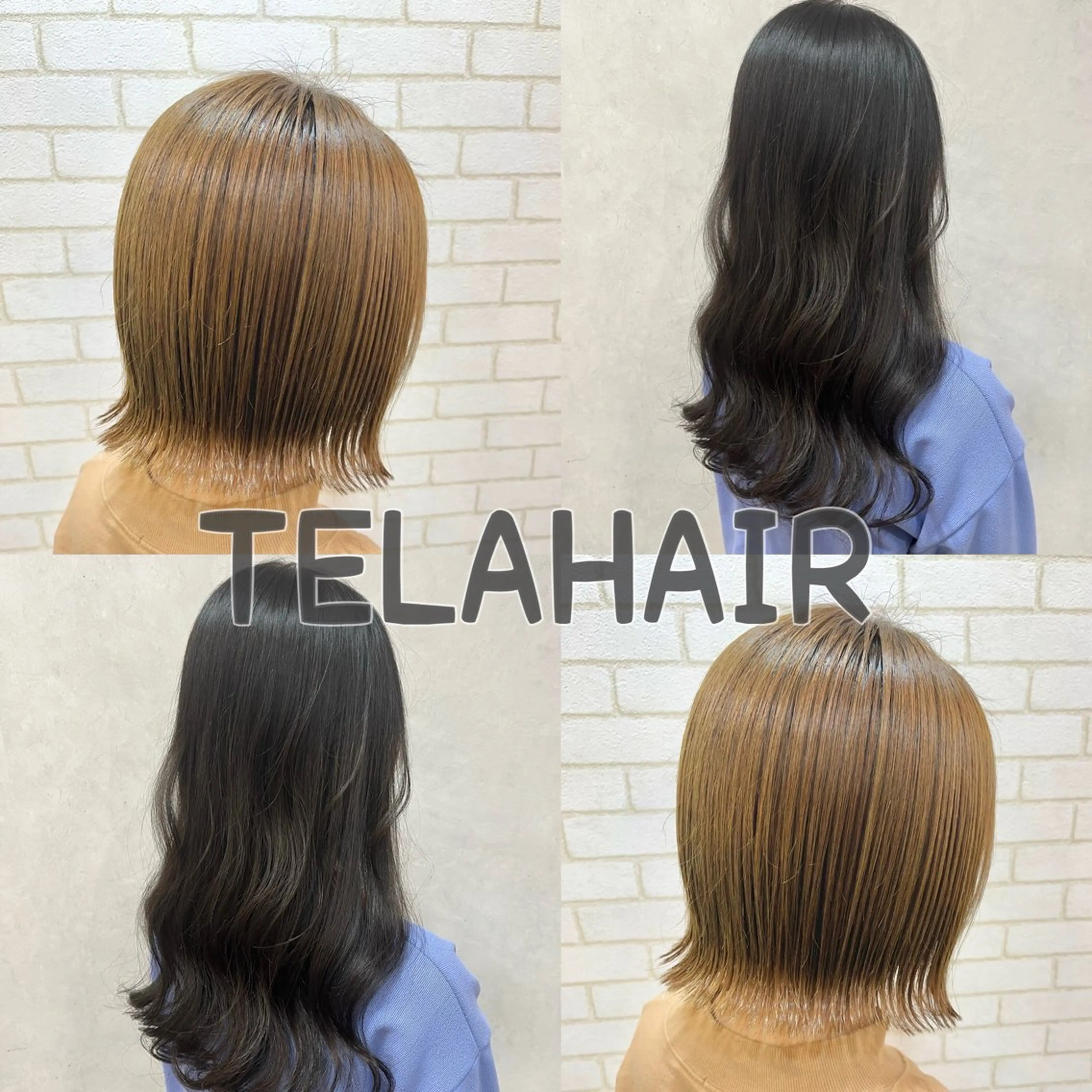 ロング カラー VIE.ORNER 土気🍀小岩井樹のヘアスタイル