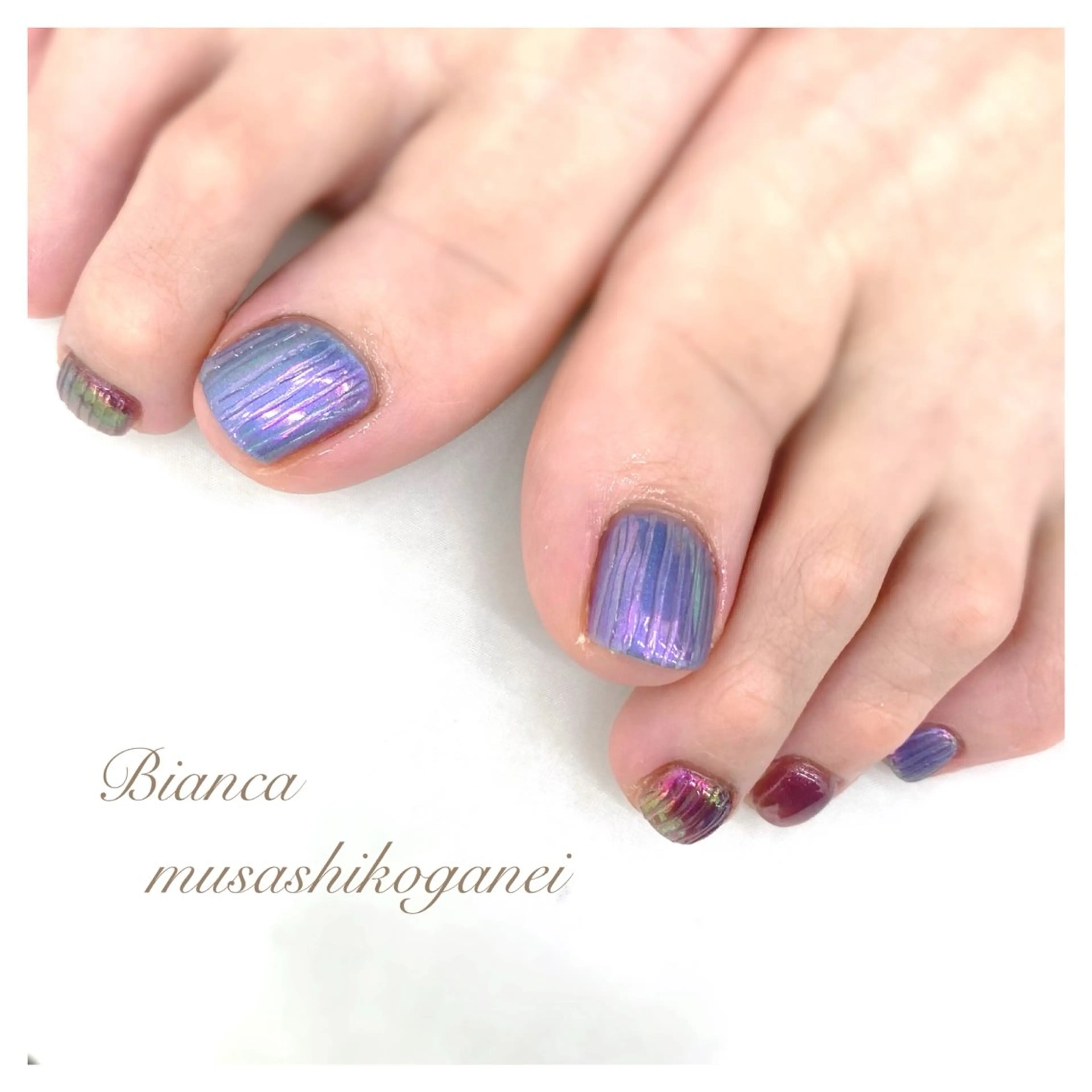 ネイル フットネイル Bianca 武蔵小金井　しぎはらのネイルデザイン