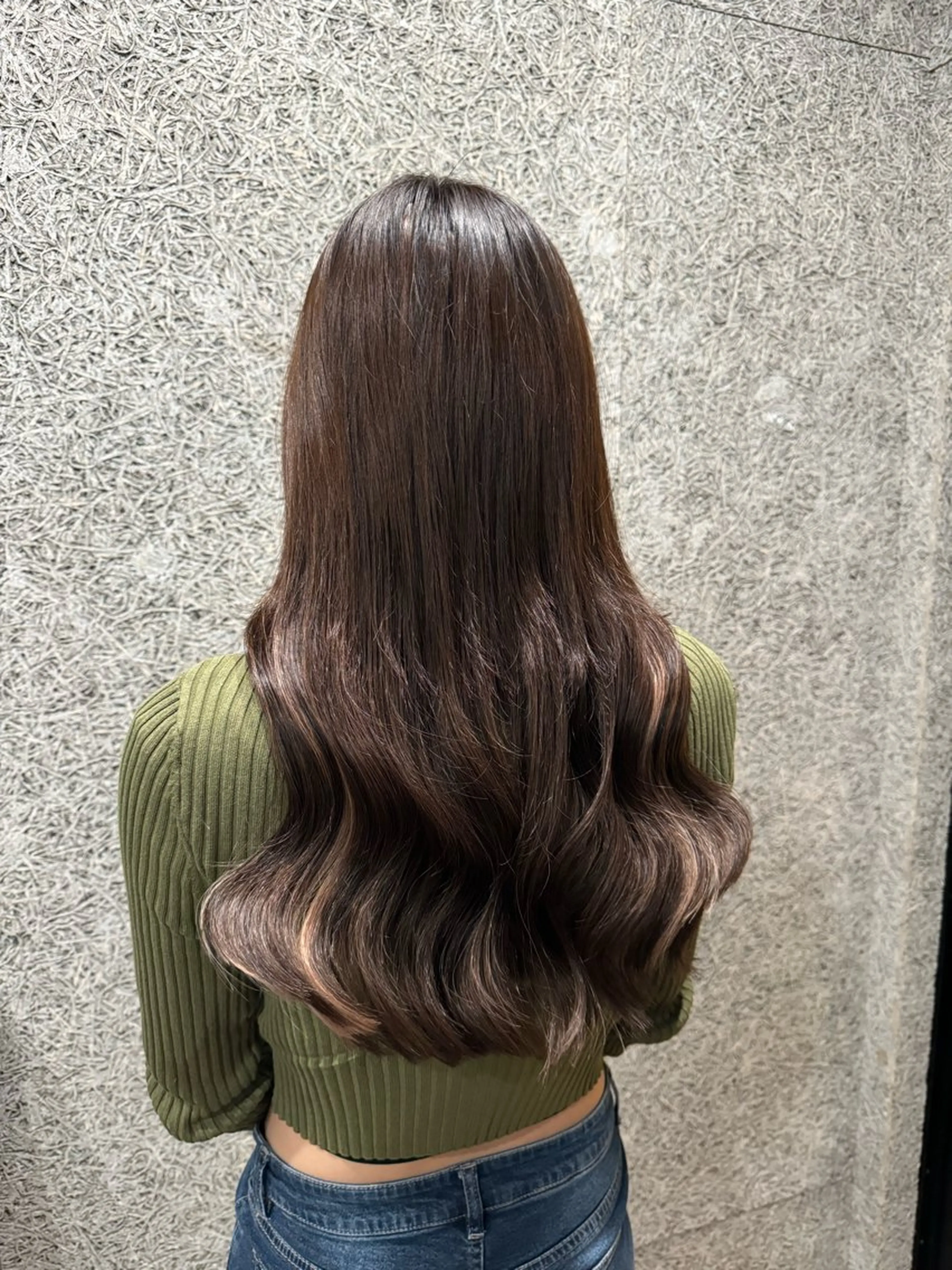 ロング ヘアカラー トリートメント 🌙米谷 拓海のヘアスタイル