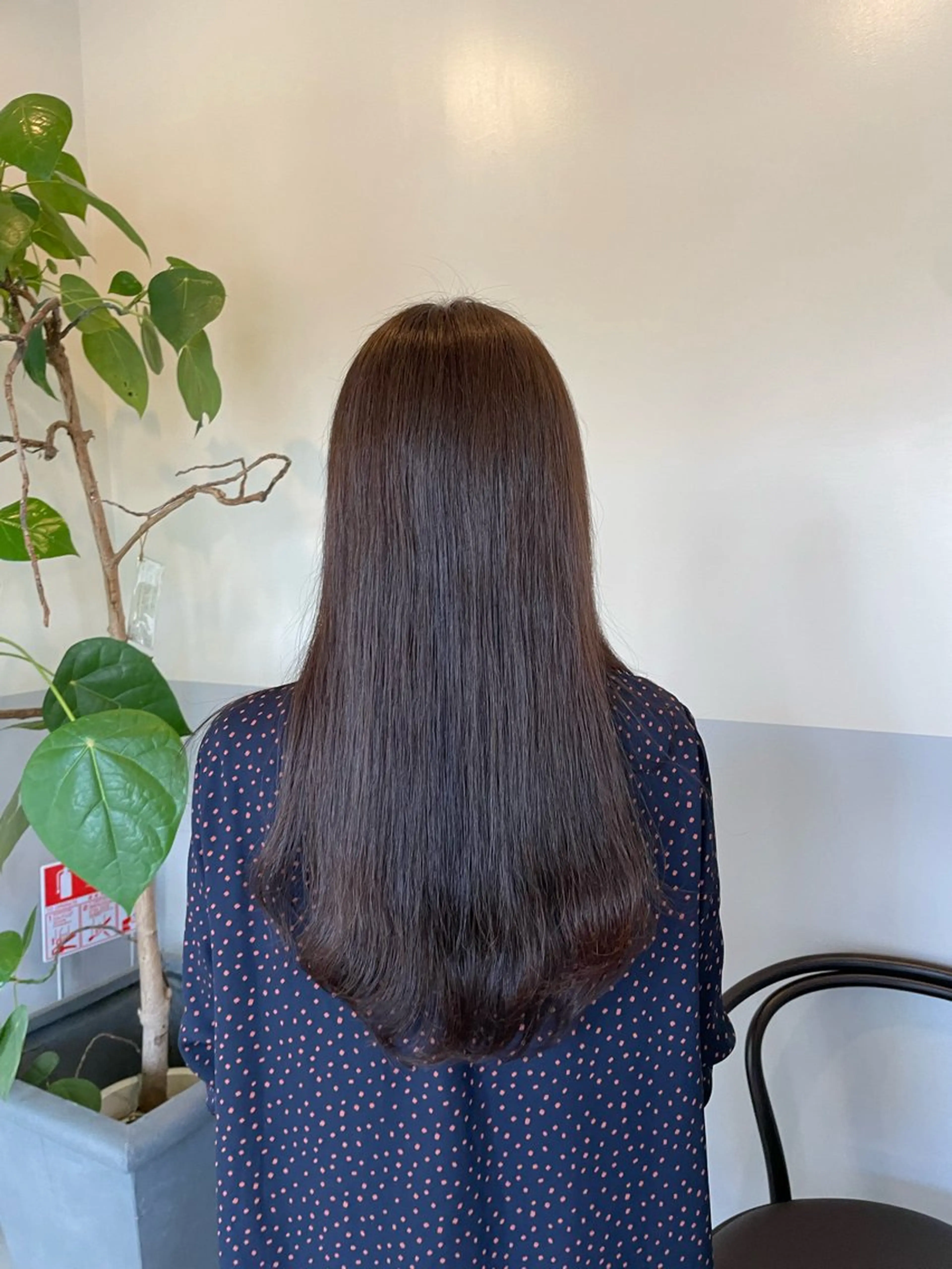 カラー basho ノエ.／カットモデルのヘアスタイル