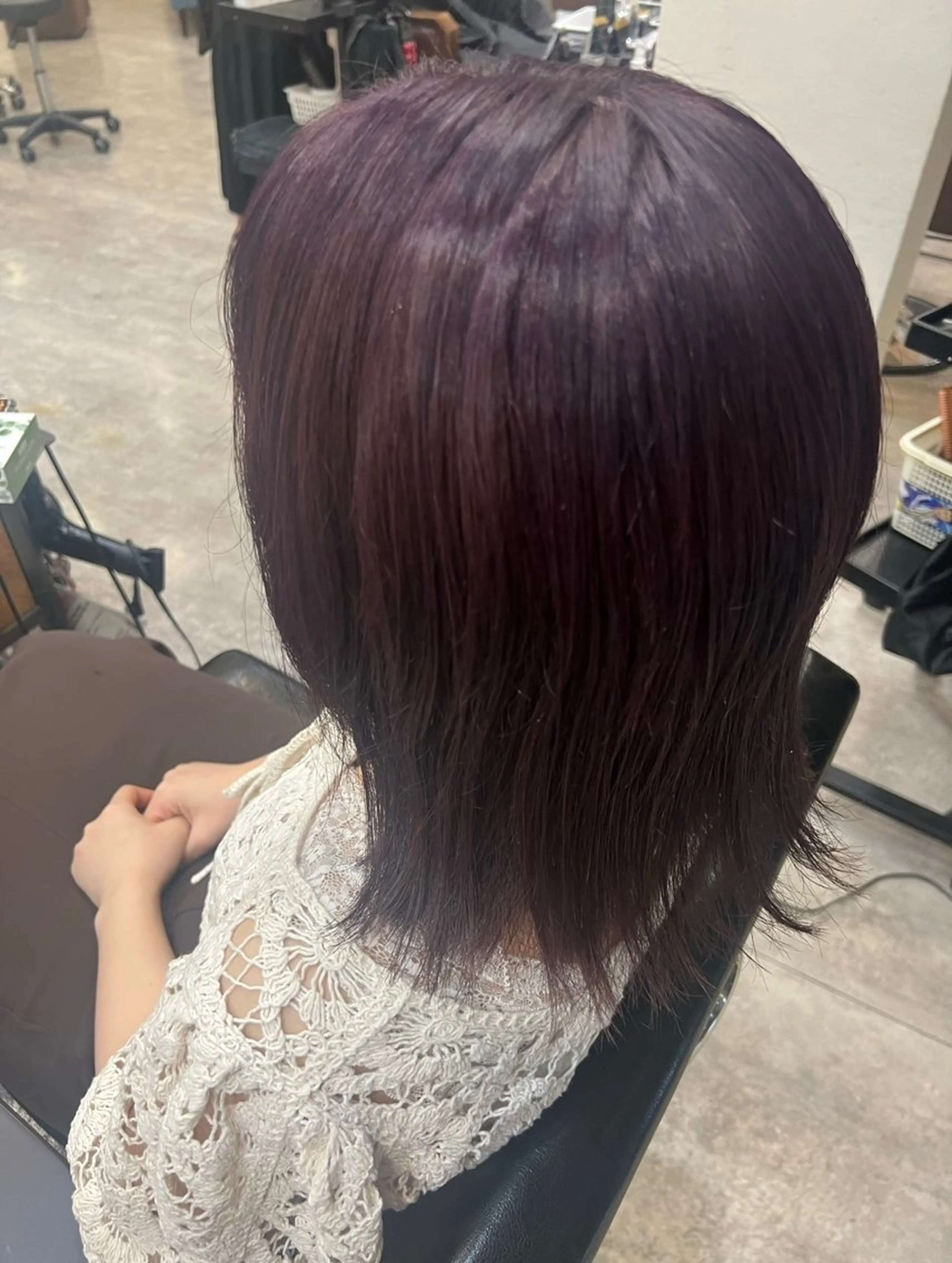 ミディアム カラー カット ヘアカラー トリートメント 🦋.*˚オタク美容 師アキバノノカ🦋のヘアスタイル