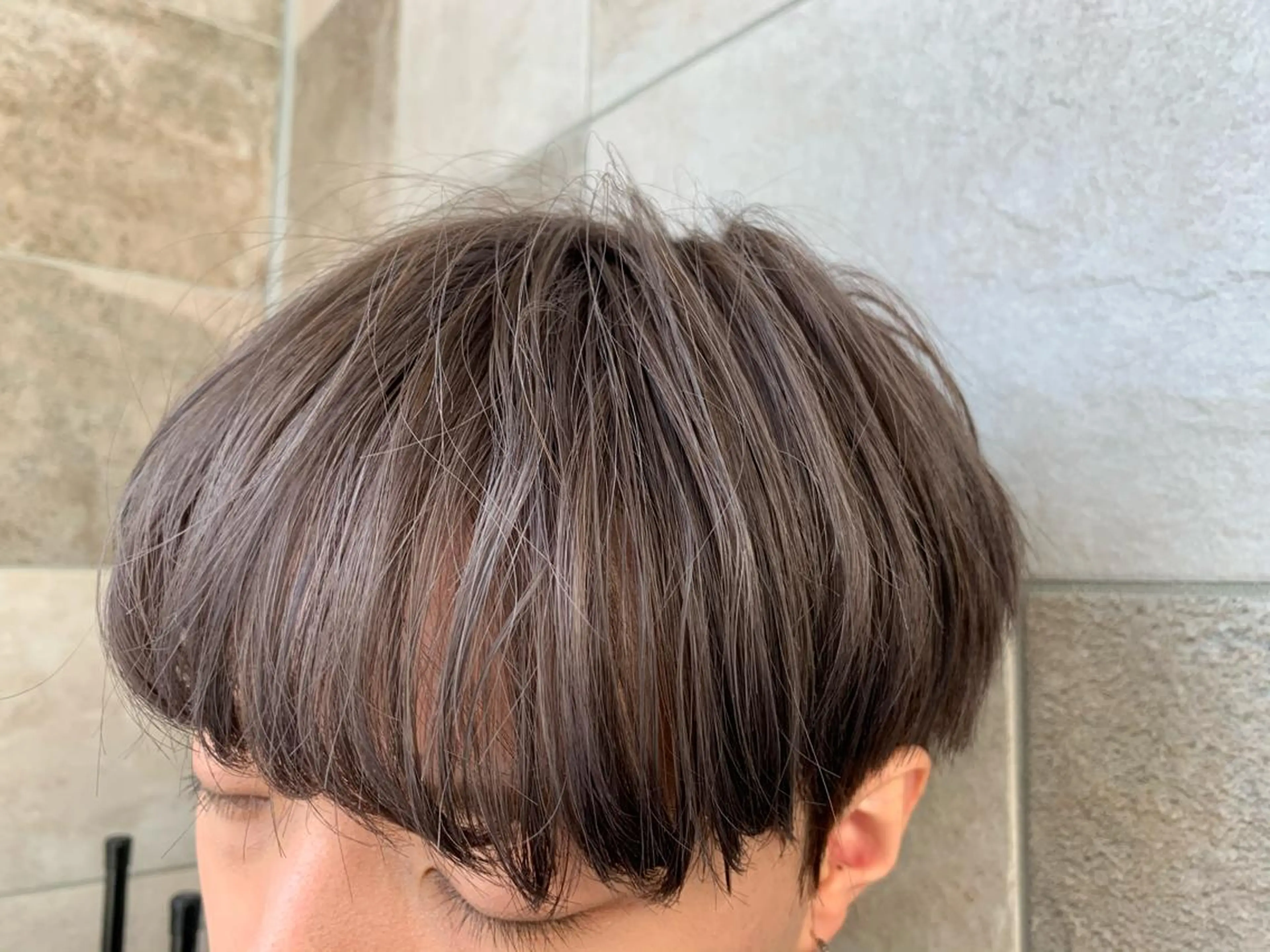 ショート カラー ベージュカラー Manami ♡のヘアスタイル