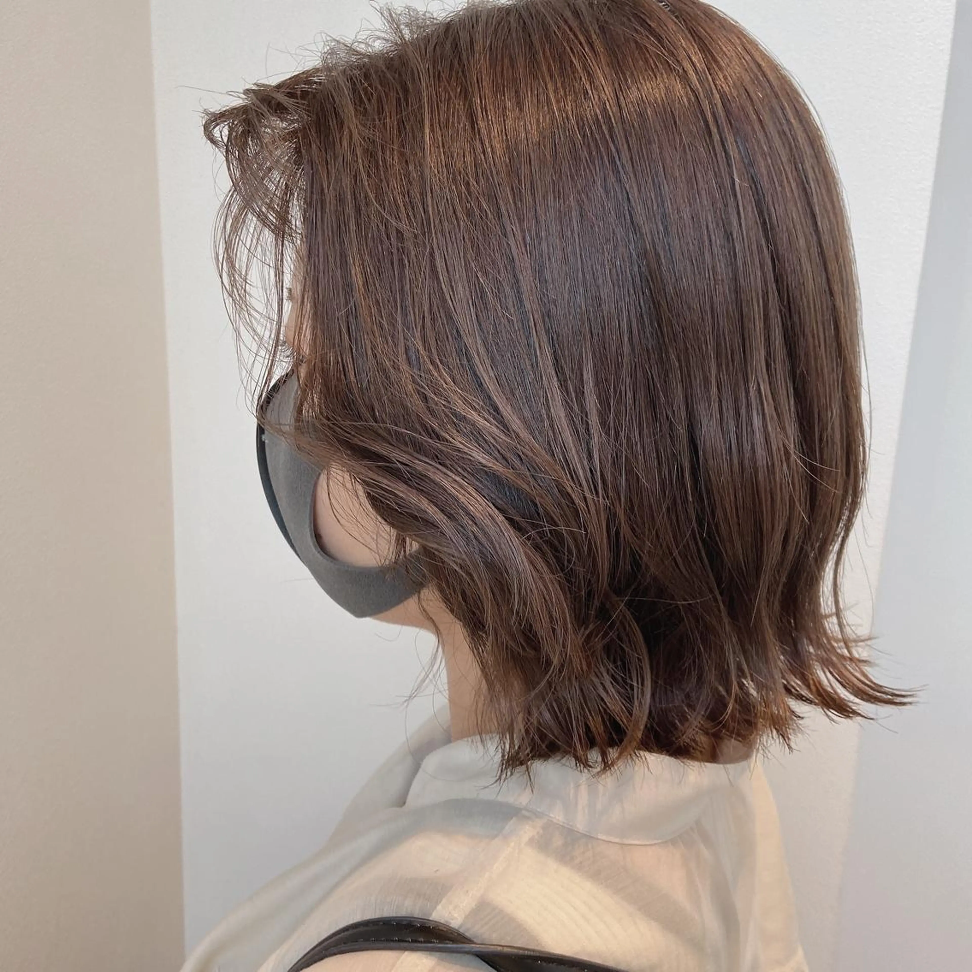 ミディアム カラー ヘアアレンジ ヘアカラー トリートメント Mirai 🧸のヘアスタイル