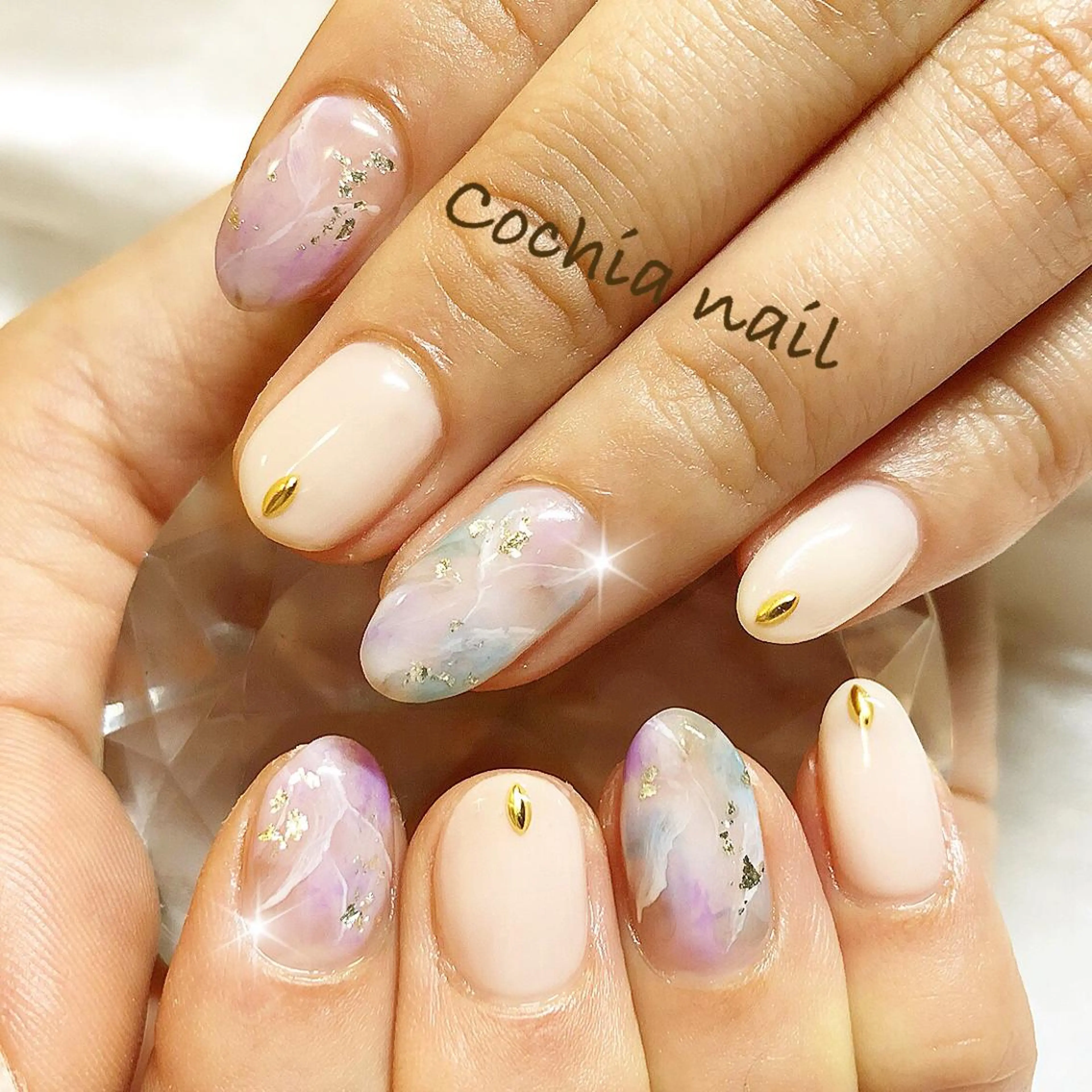 ネイル ハンドネイル ☆Cochia nail☆のネイルデザイン