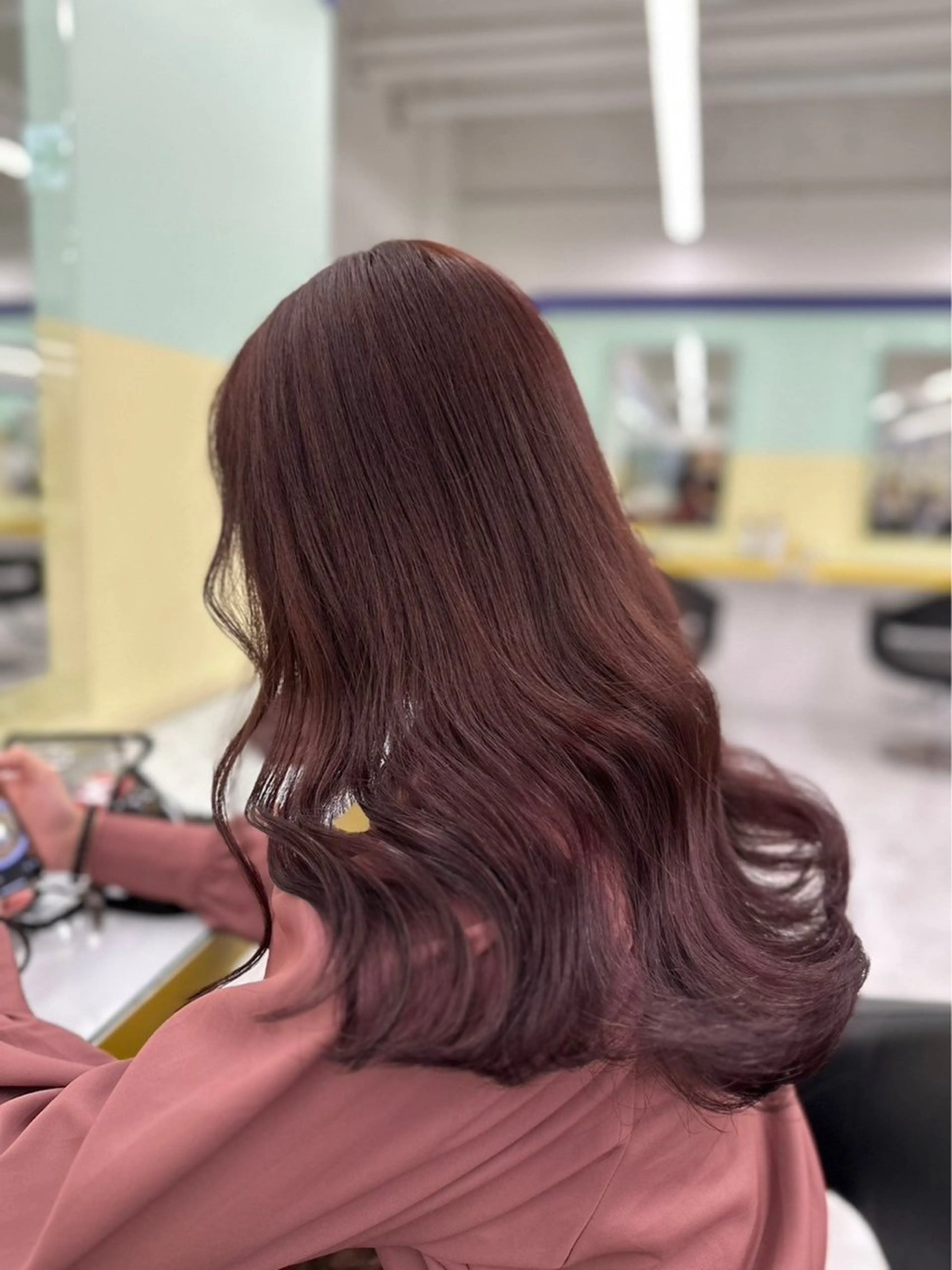 セミロング ヘアカラー 🤍髪質改善縮毛矯正 🤍久保大和のヘアスタイル