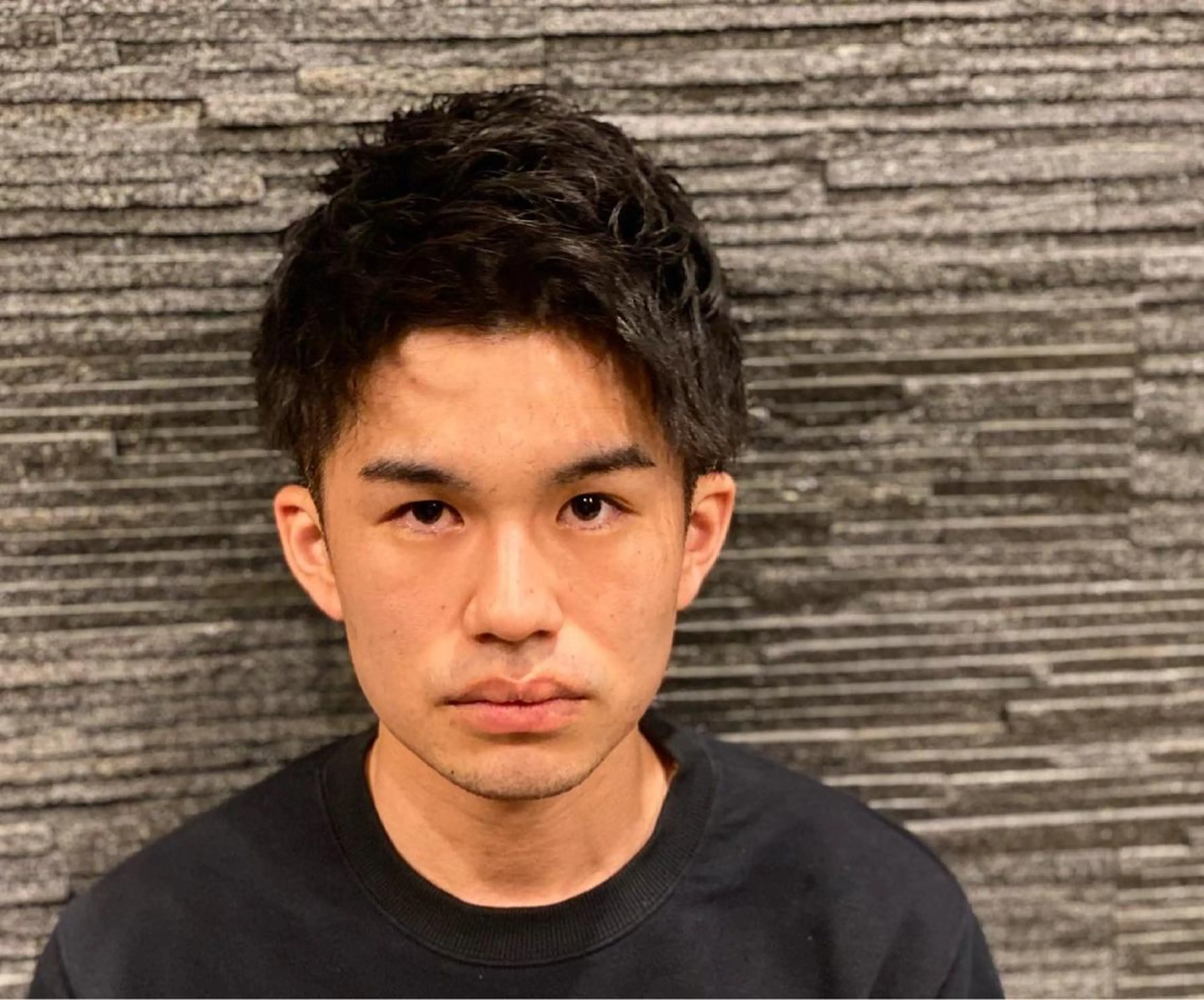 カット💇‍♂️＋自然な癖感【形状記憶パーマ】の写真