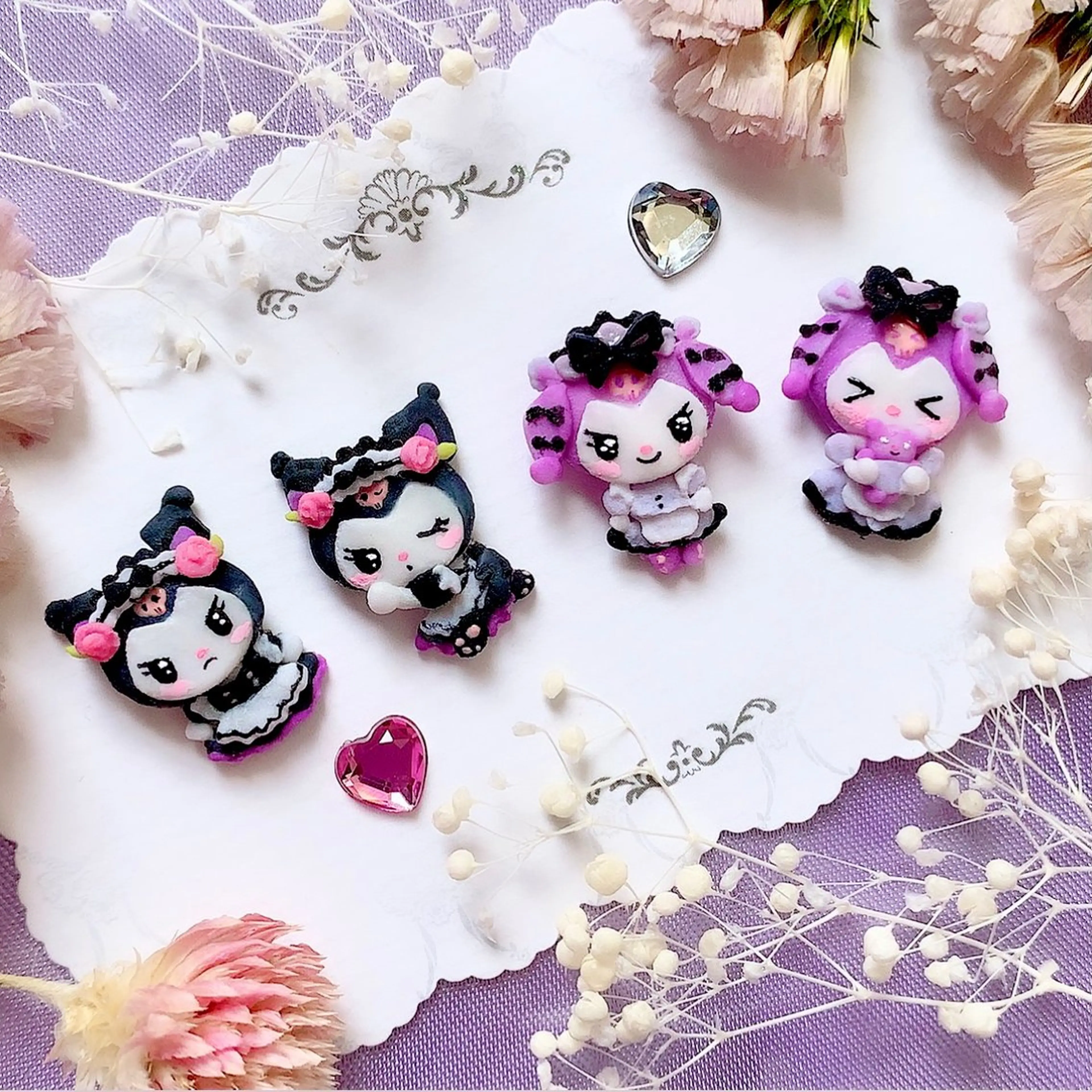 ネイル アートネイル シェアサロンLei.g(レイジー)所属・3Dアートネイル💗 都築レナのネイルデザイン