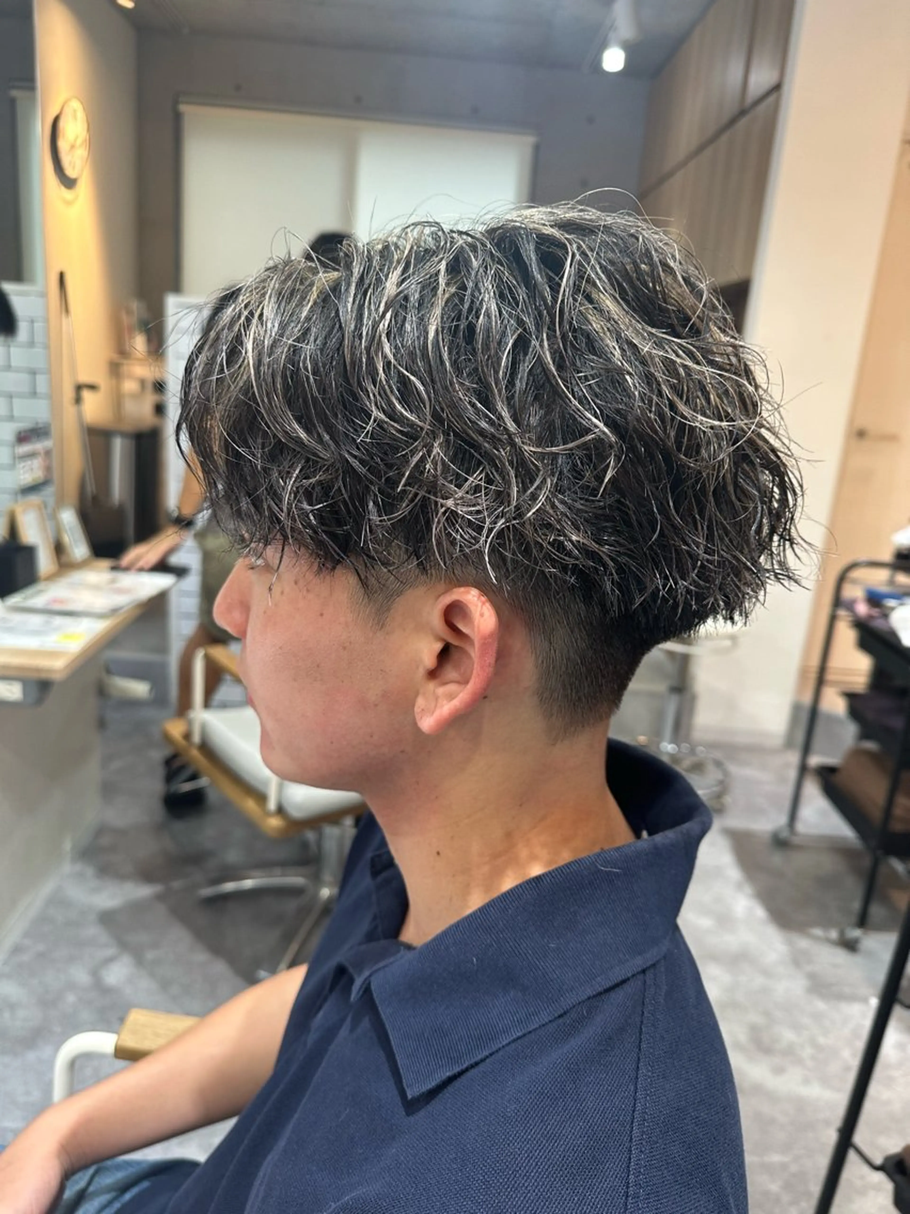 カラー メンズ カット ヘアカラー トリートメント 💎メンズカット ／パーマ/細野💎のヘアスタイル