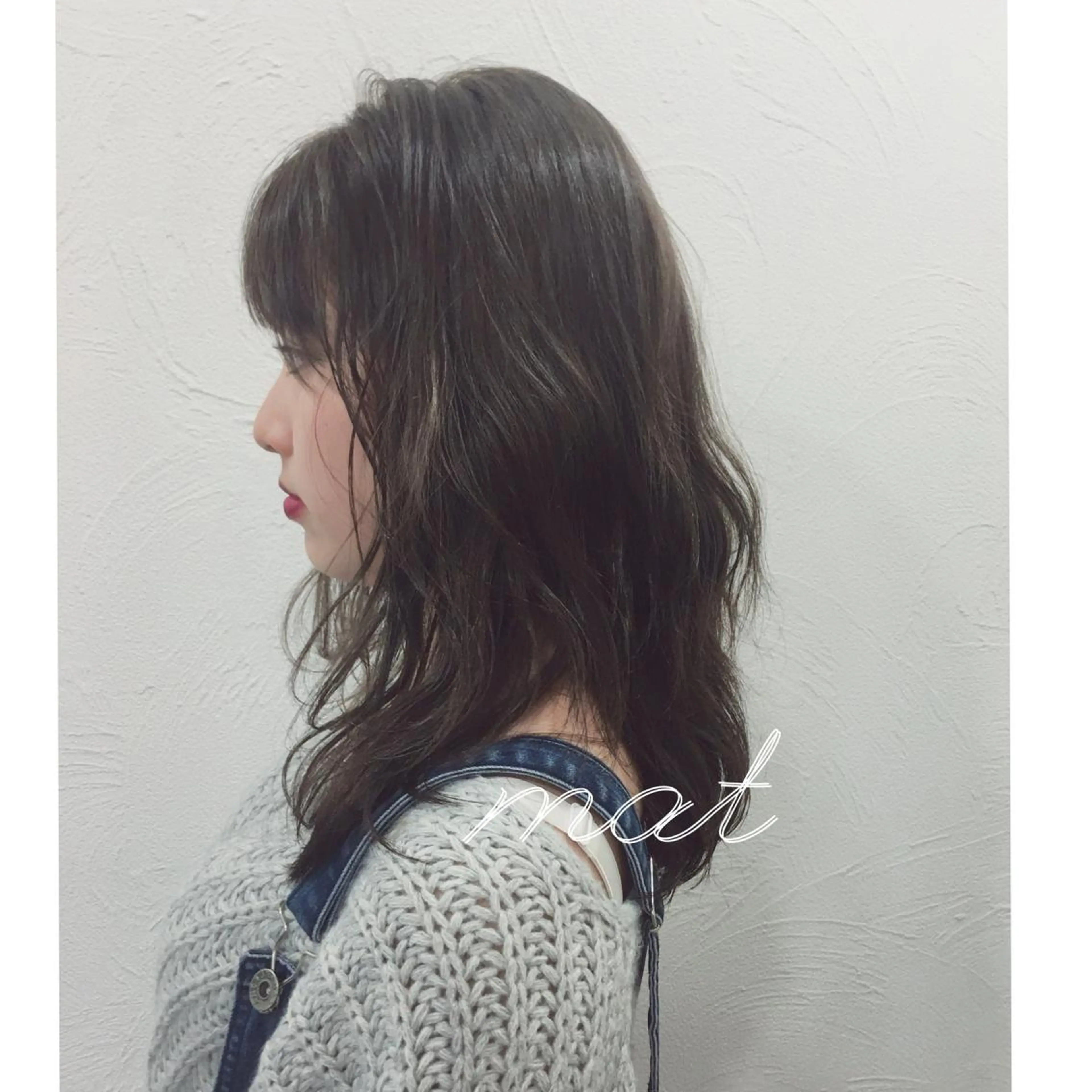 セミロング 【今だけブリーチ 限定価格💕】すみのヘアスタイル