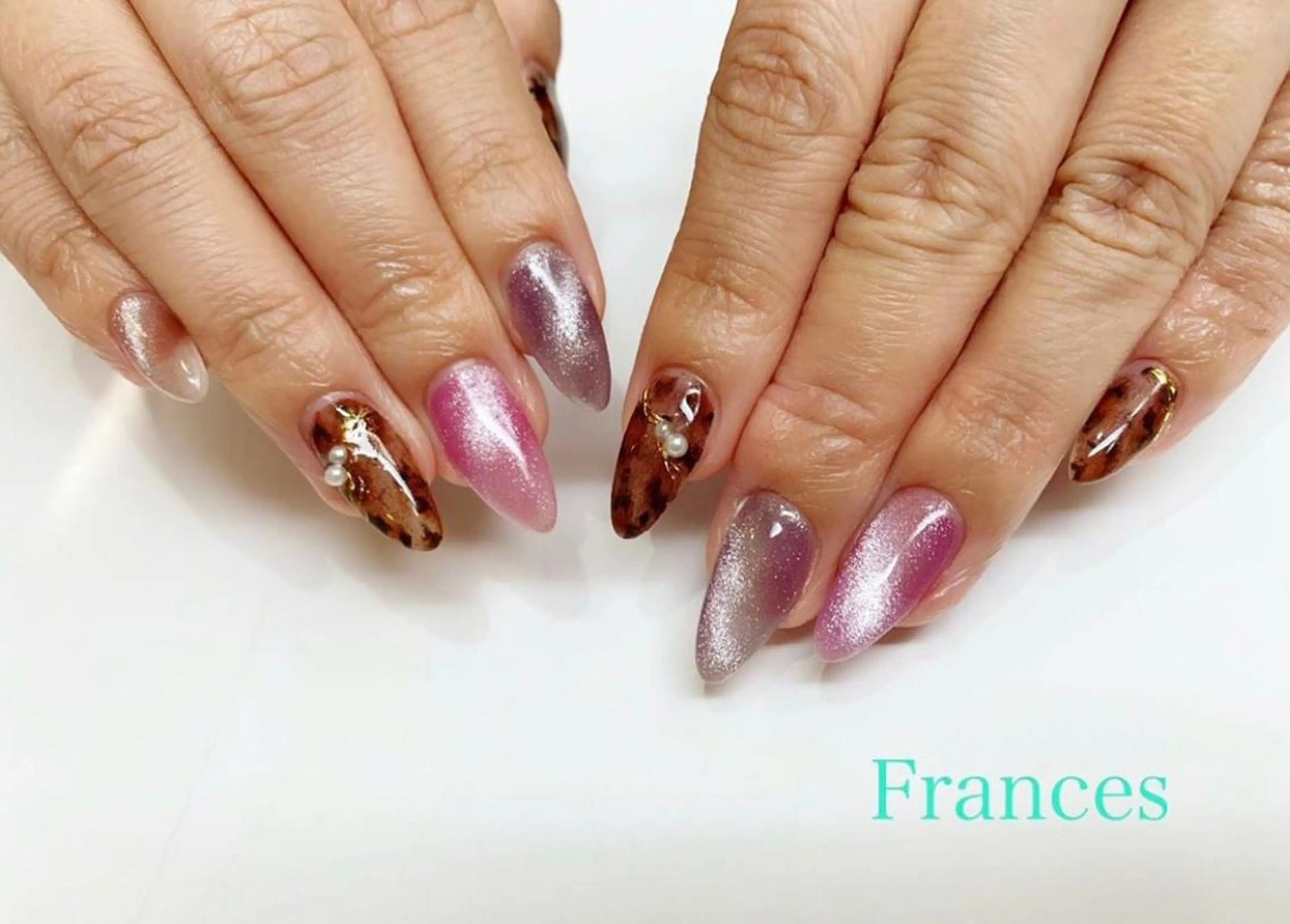 ネイル マットネイル Frances 今村のネイルデザイン