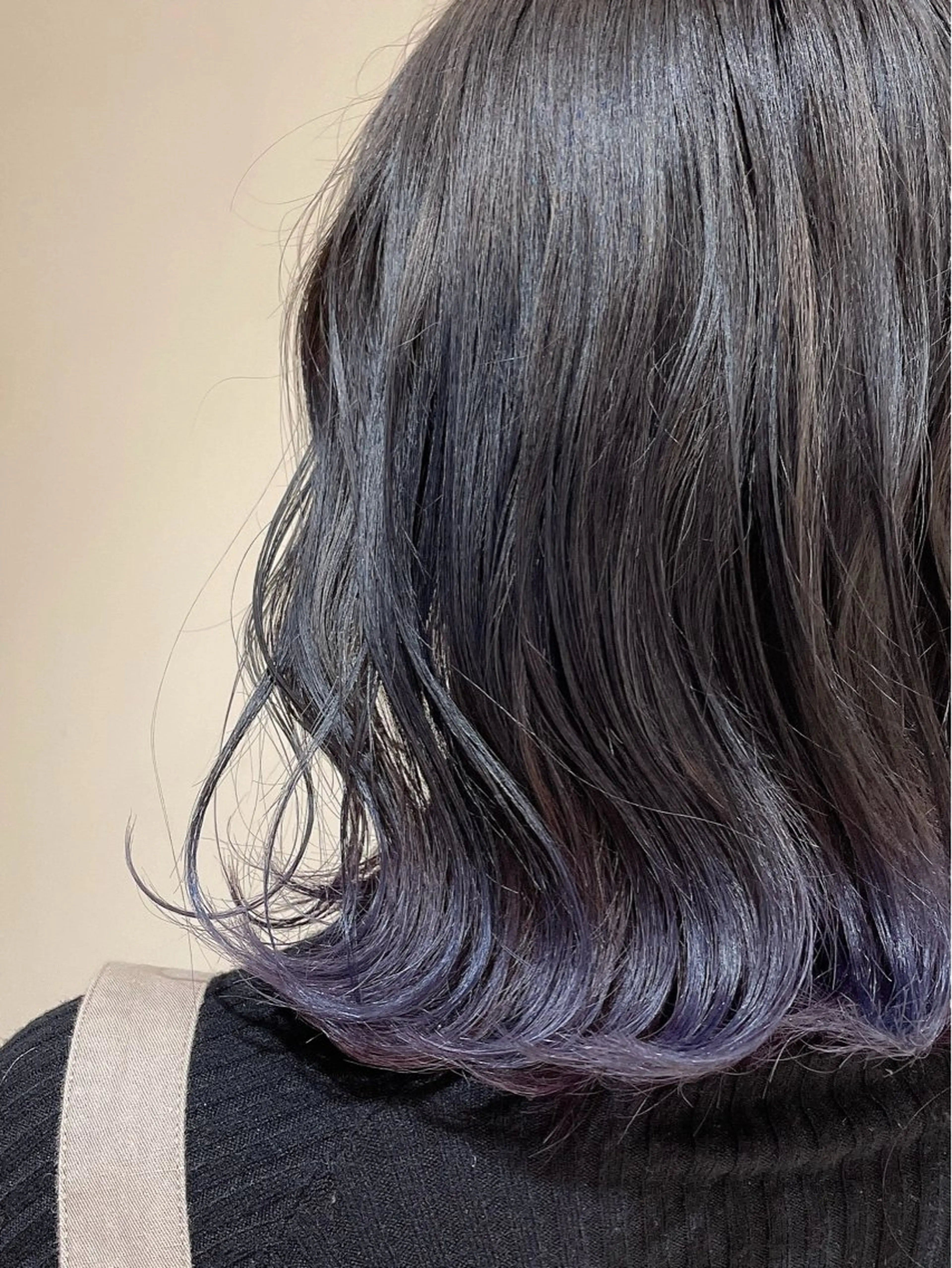 ミディアム カラー 藤井 ヒナのヘアスタイル