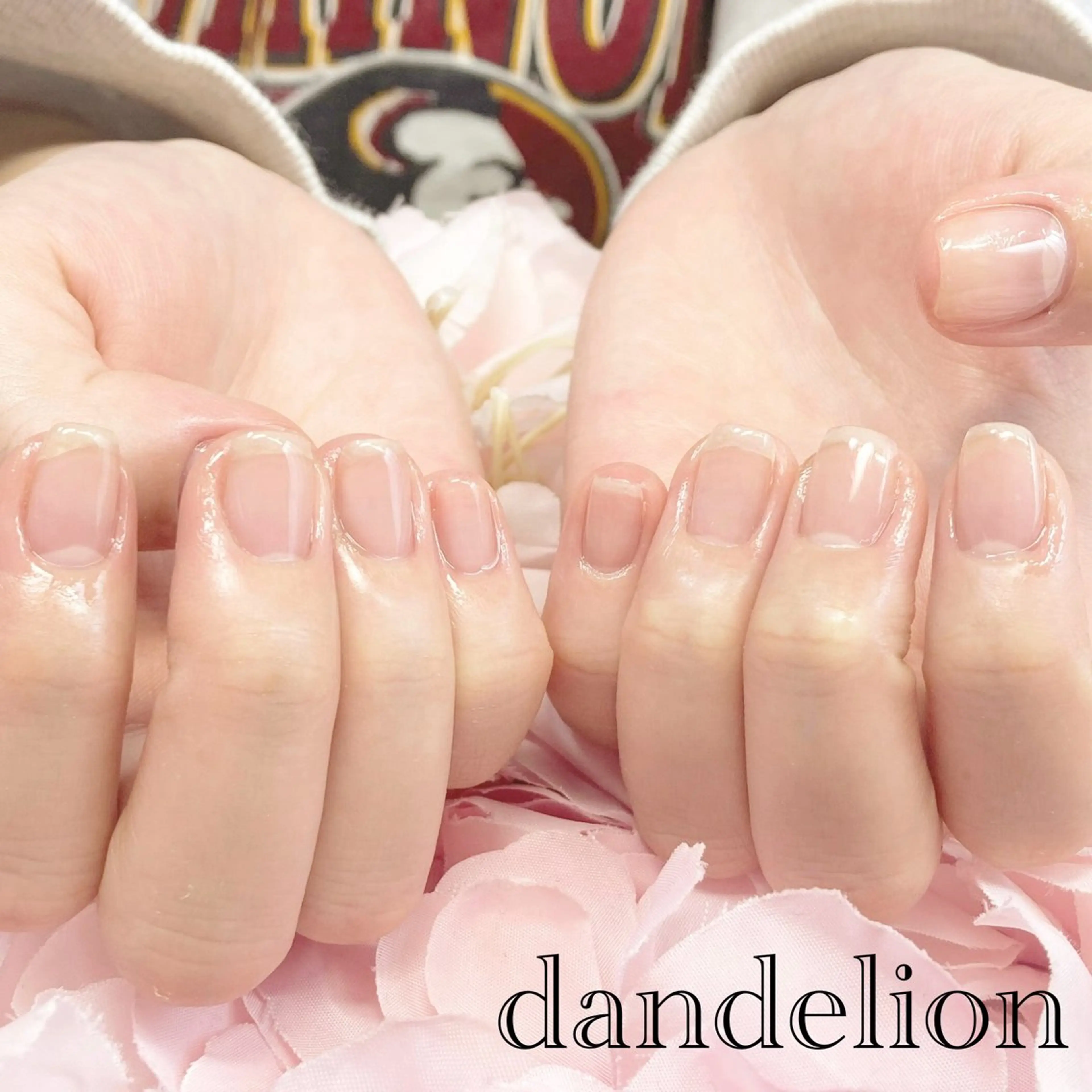 ネイル ハンドネイル ハンドケア dandelion ダンデライオンのネイルデザイン