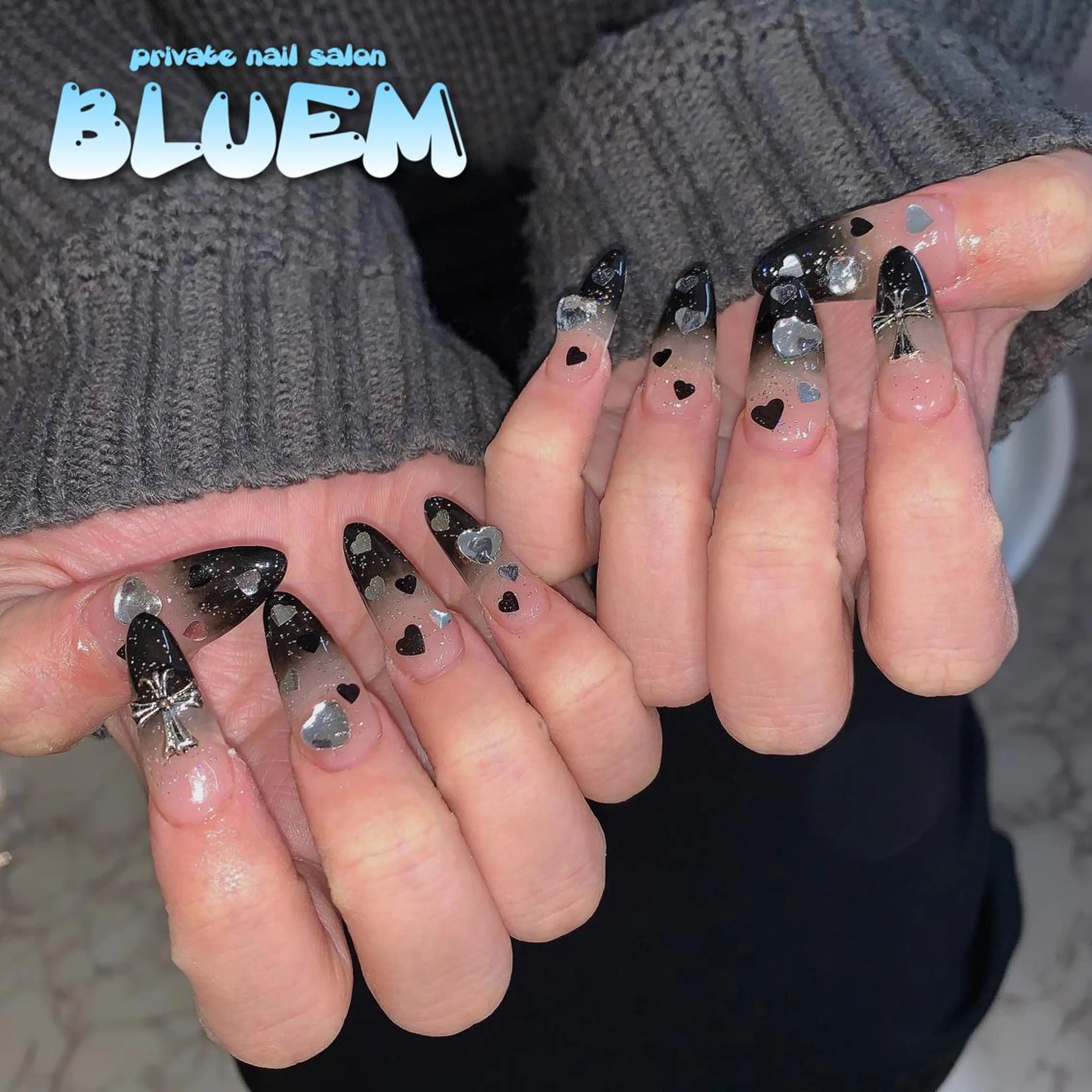 ネイル ハンドネイル BLUEM なな🐶のネイルデザイン