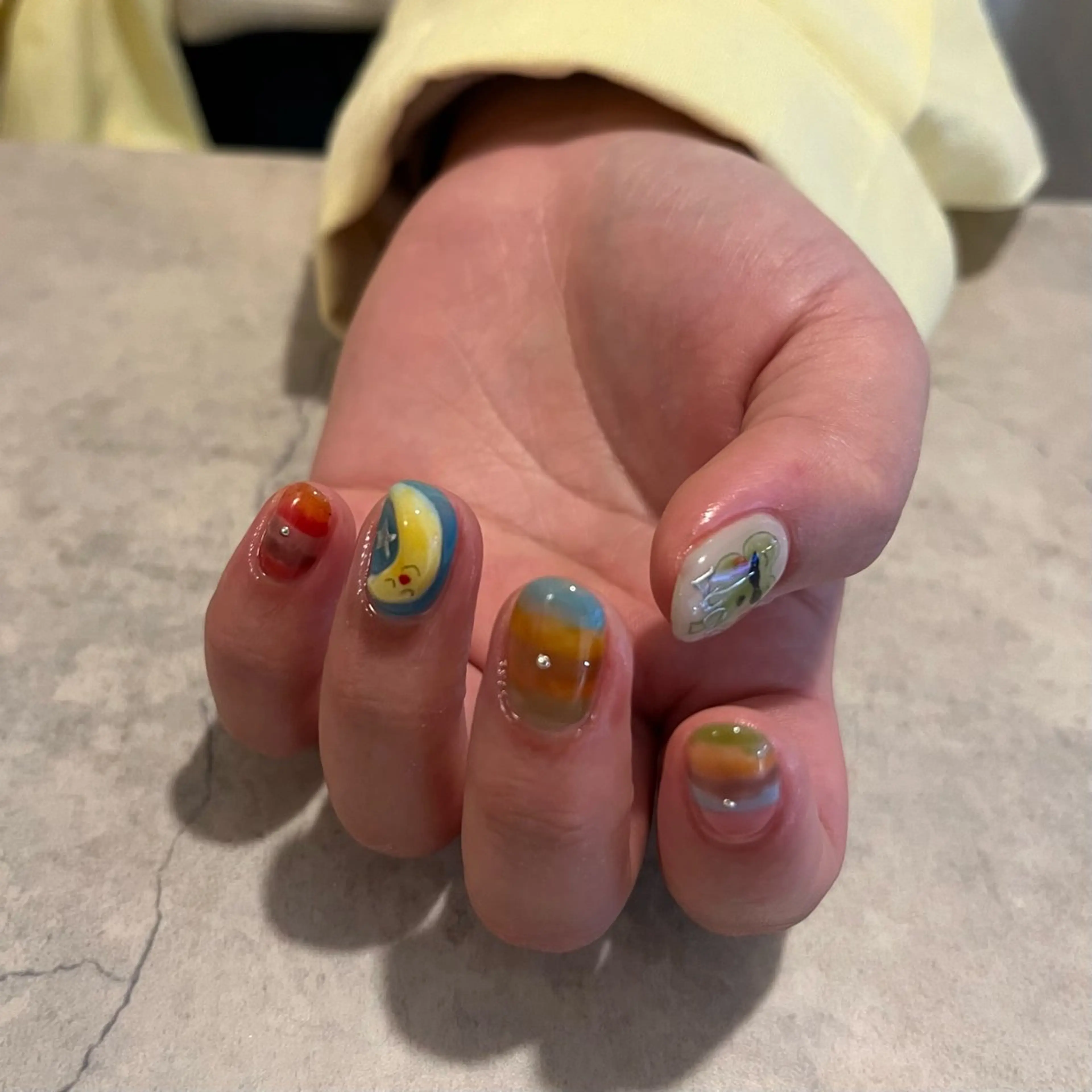 ネイル ハンドネイル nail salon O (en)所属・vegh. nail／阿波座のネイルデザイン