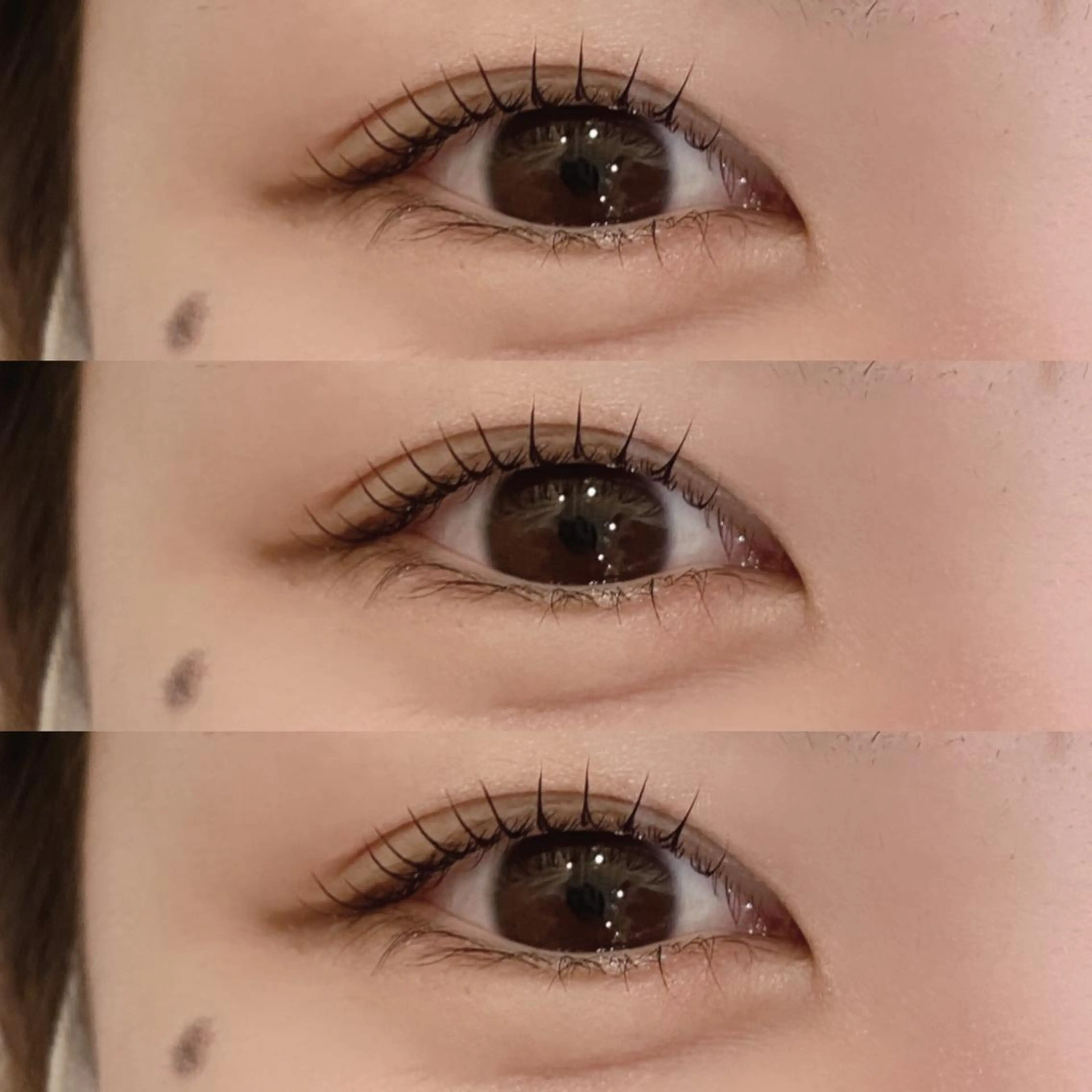 マツエク・マツパ ナチュラル まつげパーマ マツパ リラ岡本 森園のマツエク・マツパデザイン