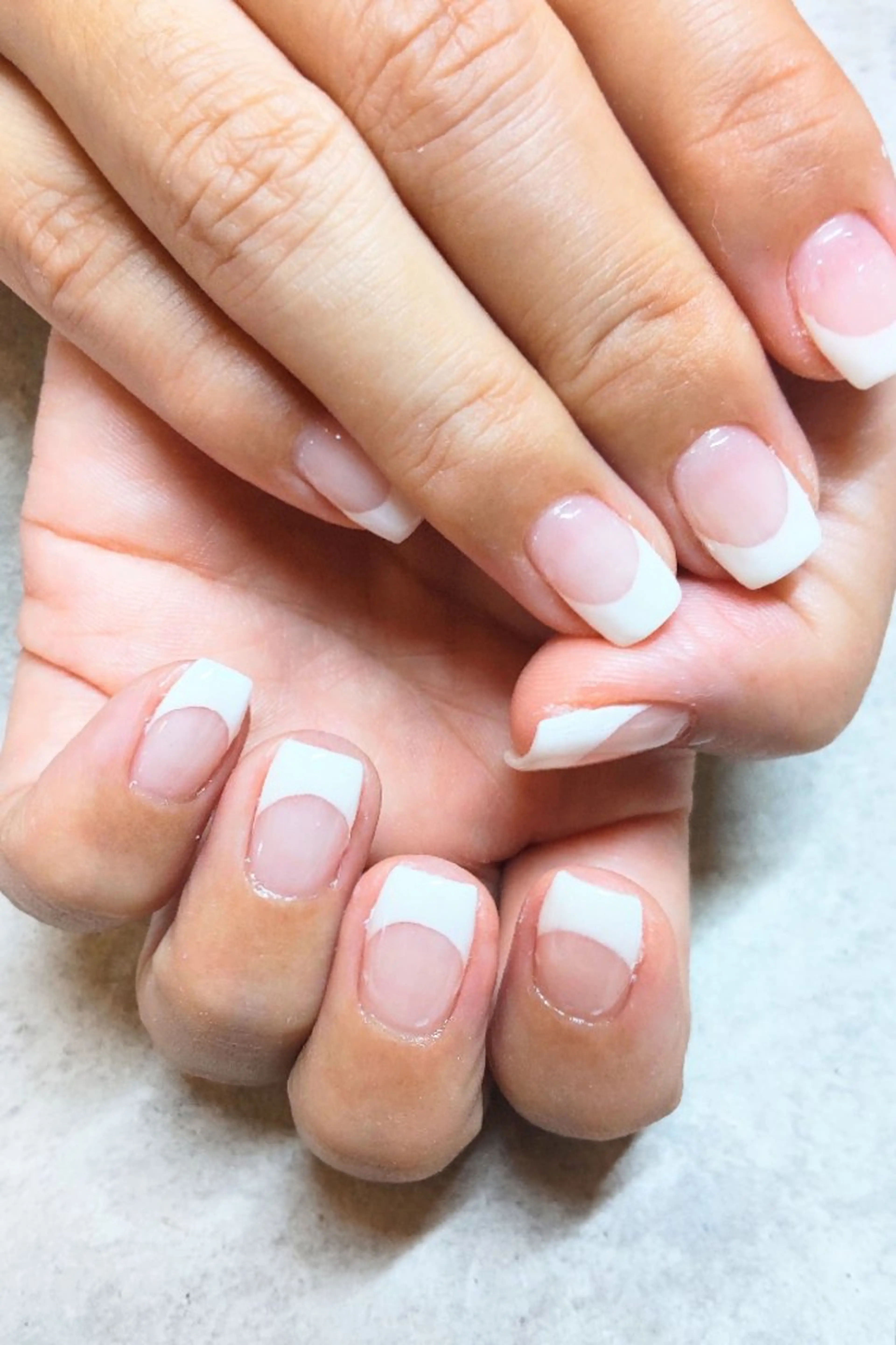 ネイル クリアネイル フレンチネイル CHOUETTE MIOのネイルデザイン