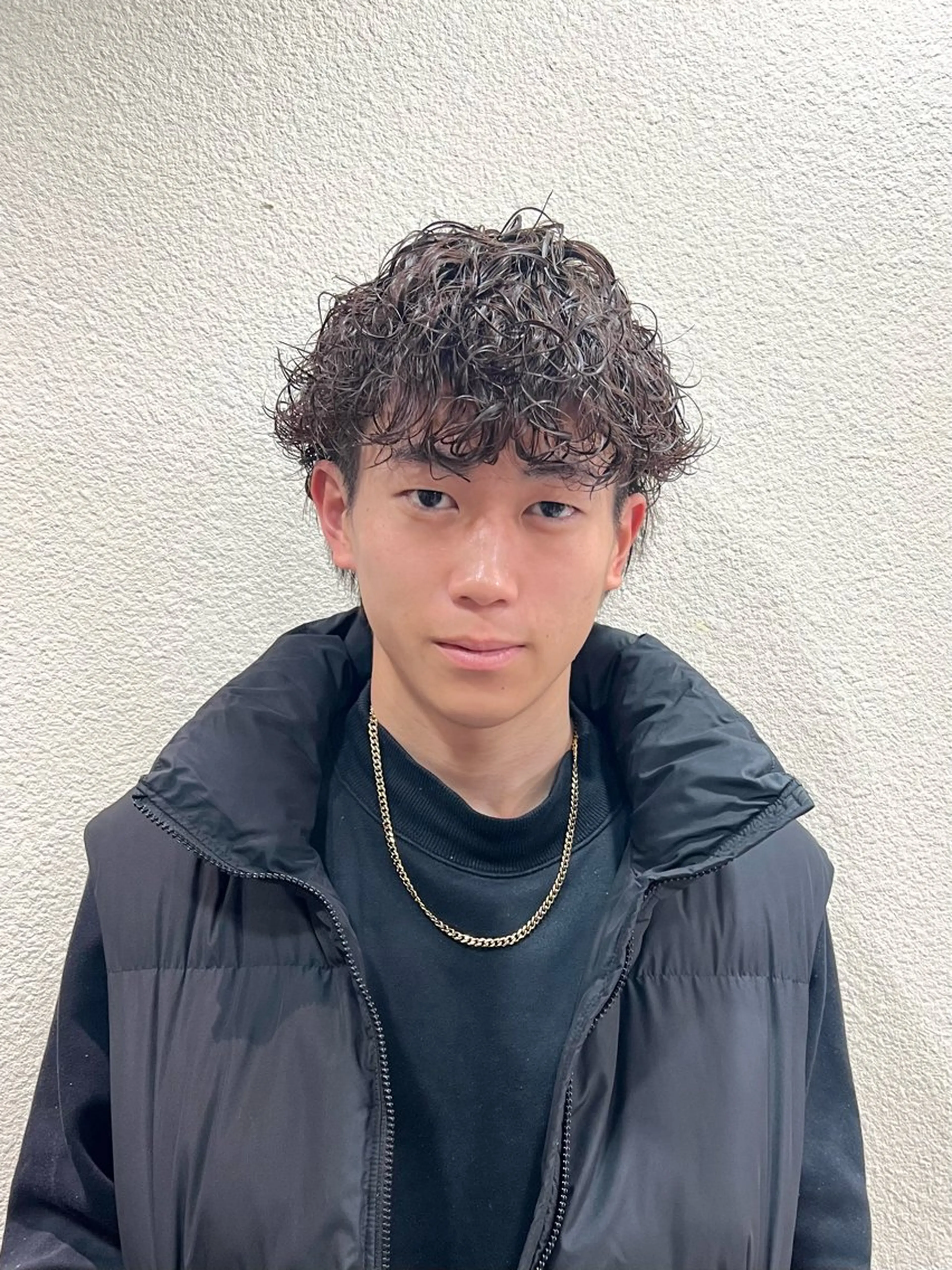 パーマ メンズ マッシュ メンズパーマ メンズツイストパーマ ツイストスパイラルパーマ 波巻きパーマ ツイストスパイラル/ メンズパーマ/ハルキのヘアスタイル