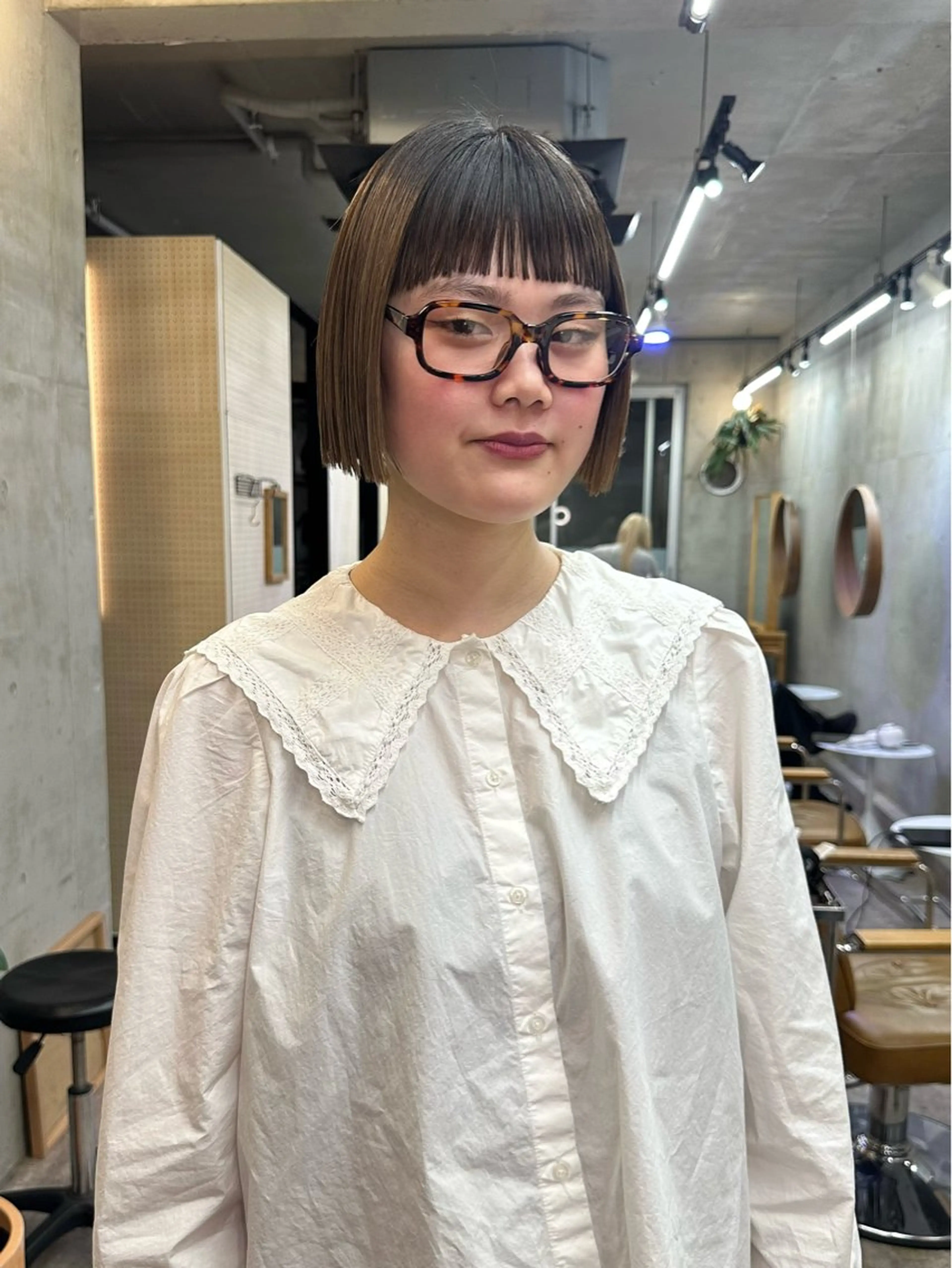 ショート ボブ カット レイヤーカット💫 ／HARUKA🎀のヘアスタイル